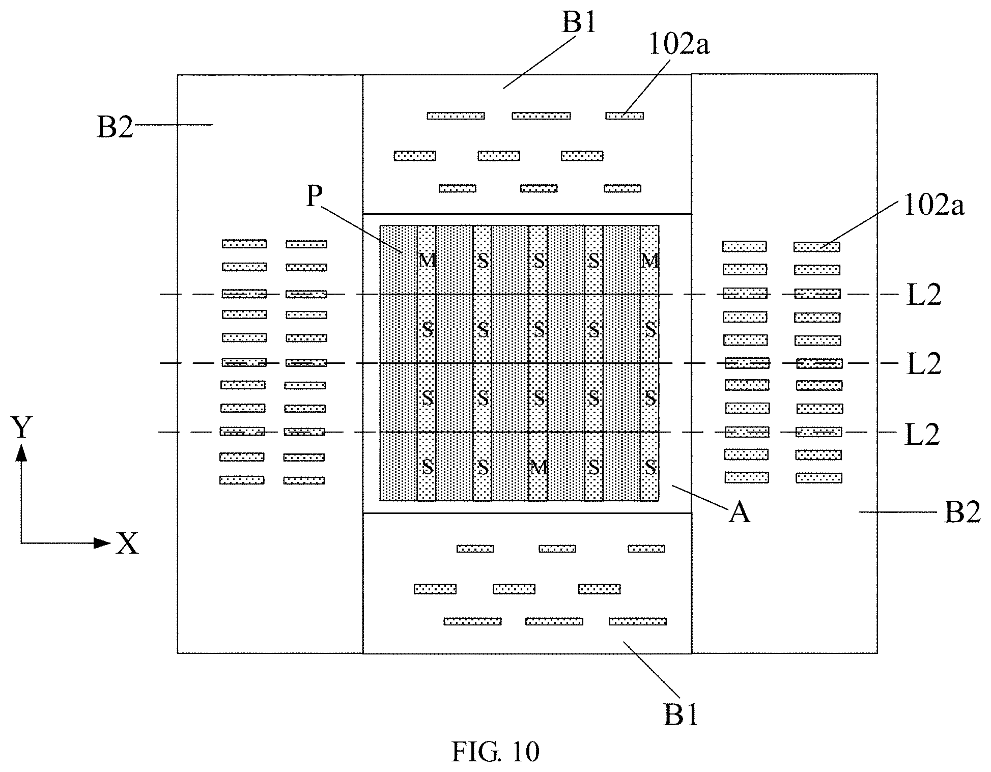 Patent US11774789 Figure 7 – Display panel and display device