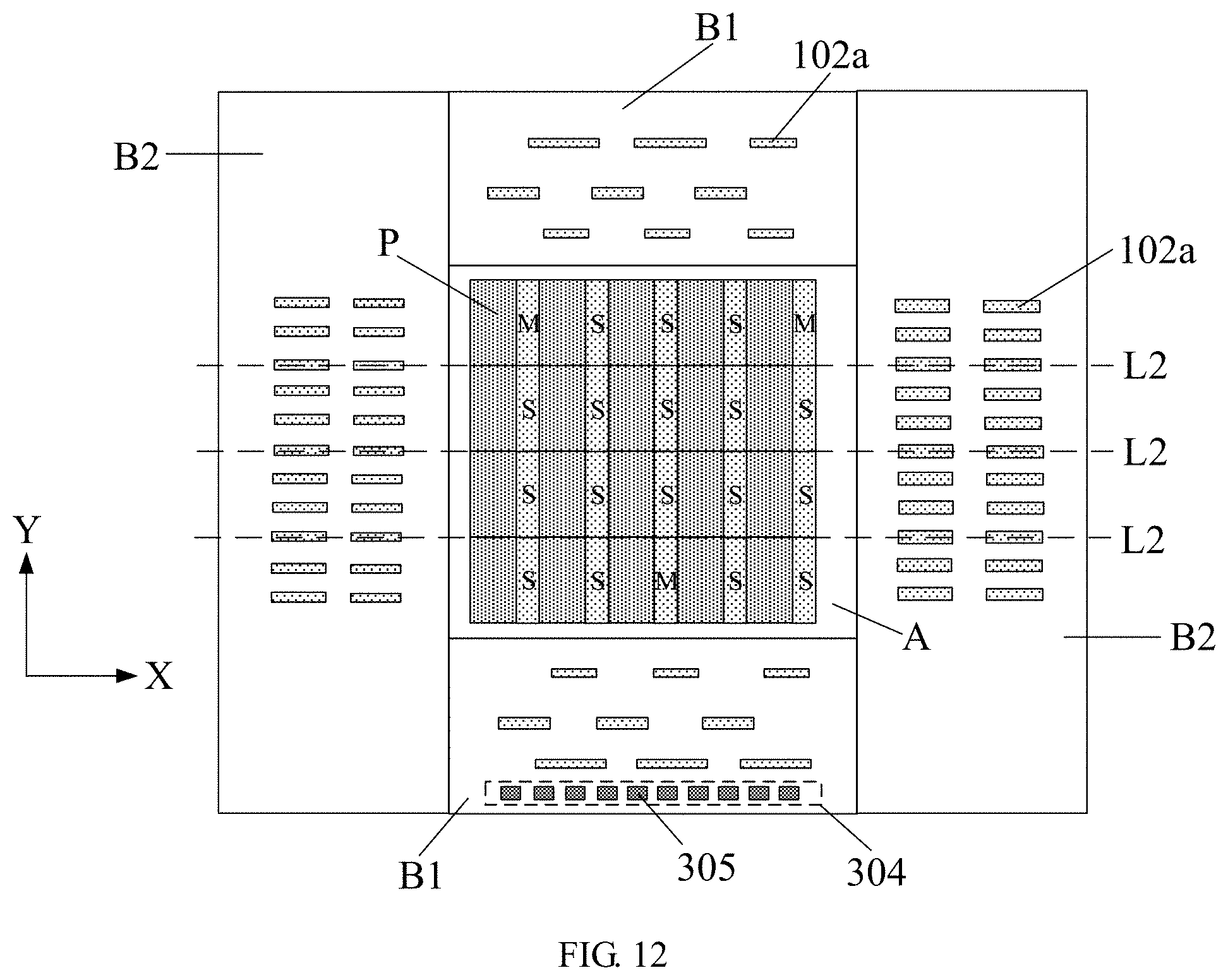 Patent US11774789 Figure 9 – Display panel and display device