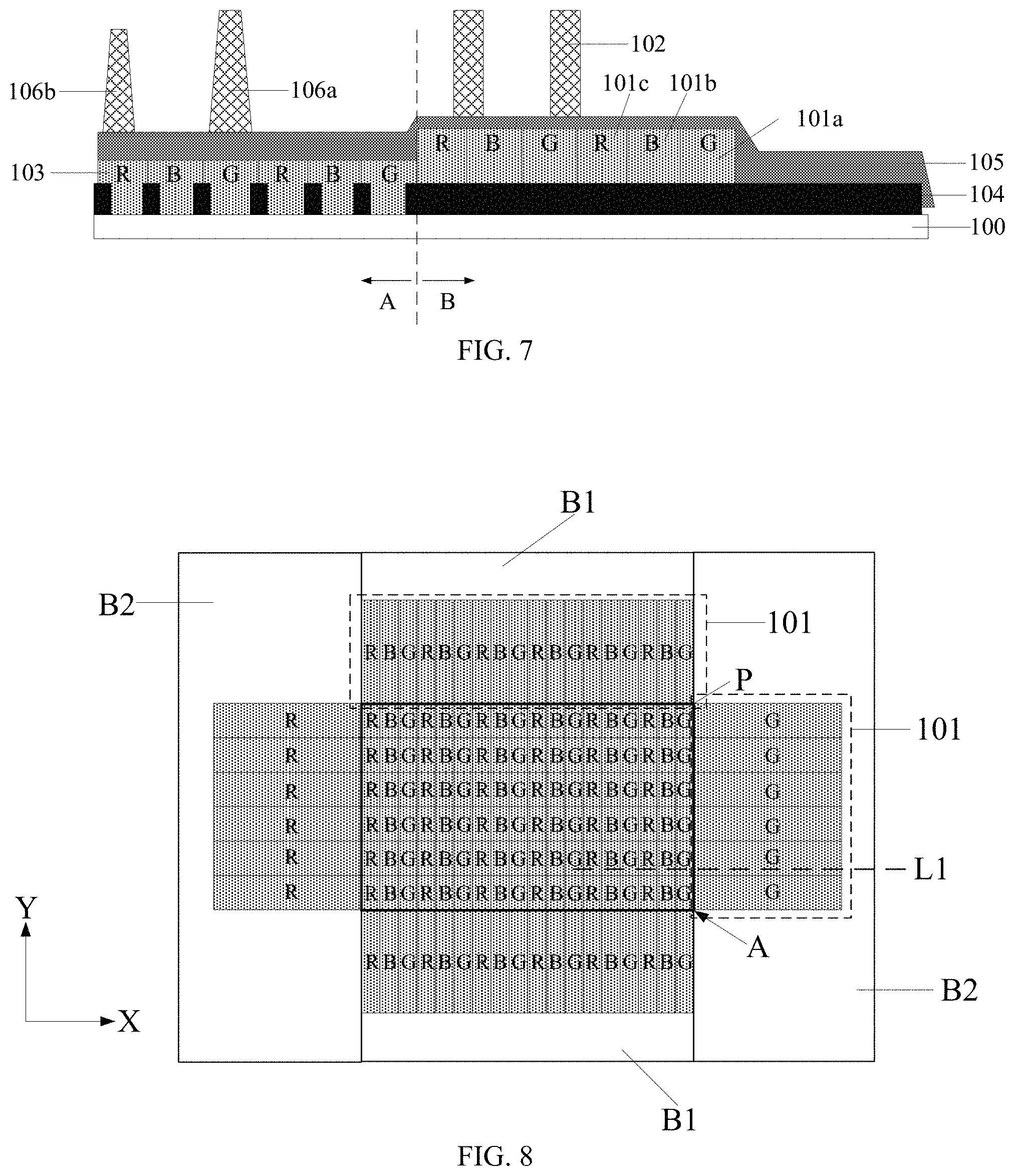Patent US11774790 Figure 5 – Display panel and display device