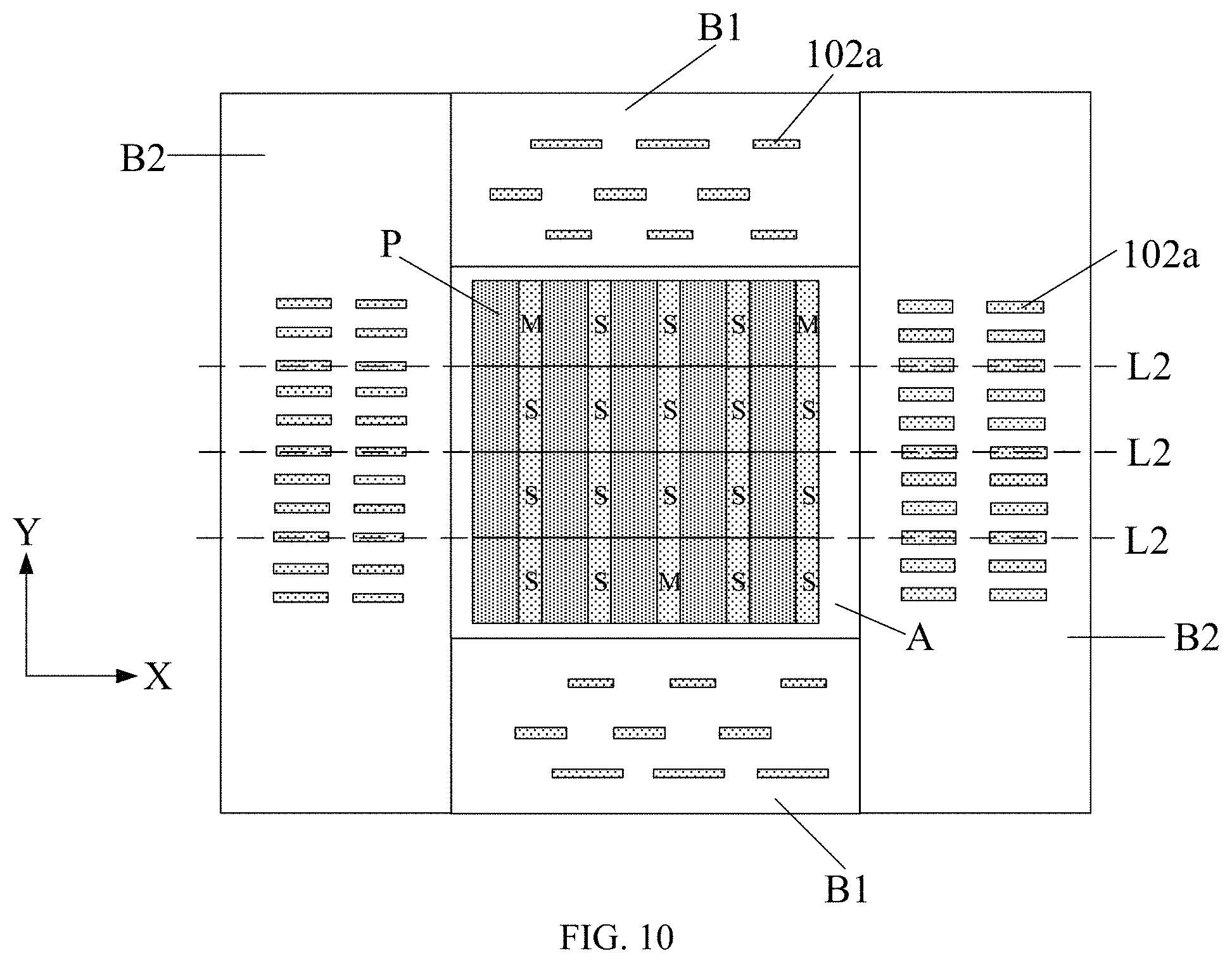 Patent US11774790 Figure 7 – Display panel and display device