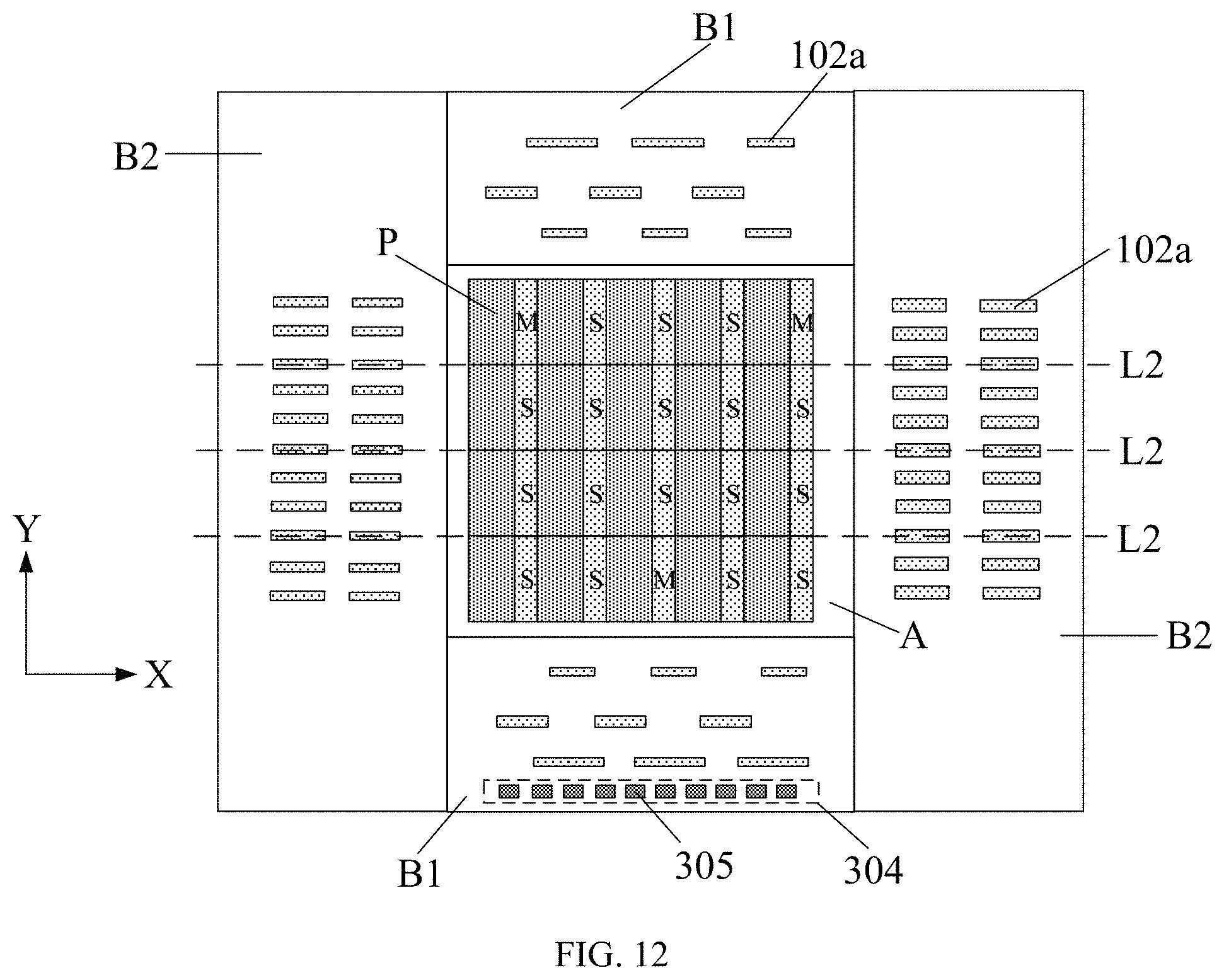 Patent US11774790 Figure 9 – Display panel and display device
