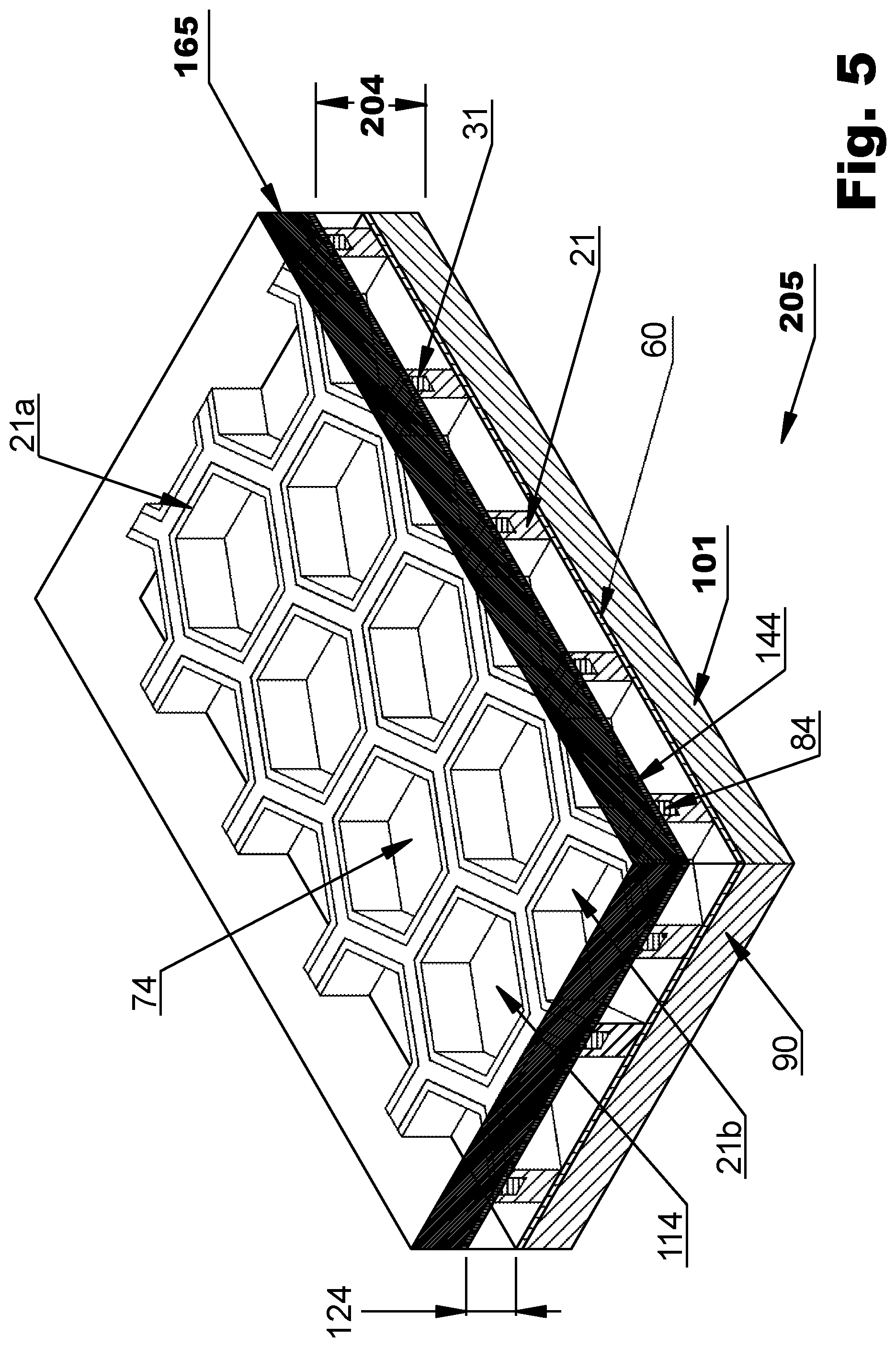 Patent US11774791 Figure 9 – Switchable light modulator device comprising polymer structures that create a plurality of cavities that are sealed with a fluid comprising electrophoretic particles