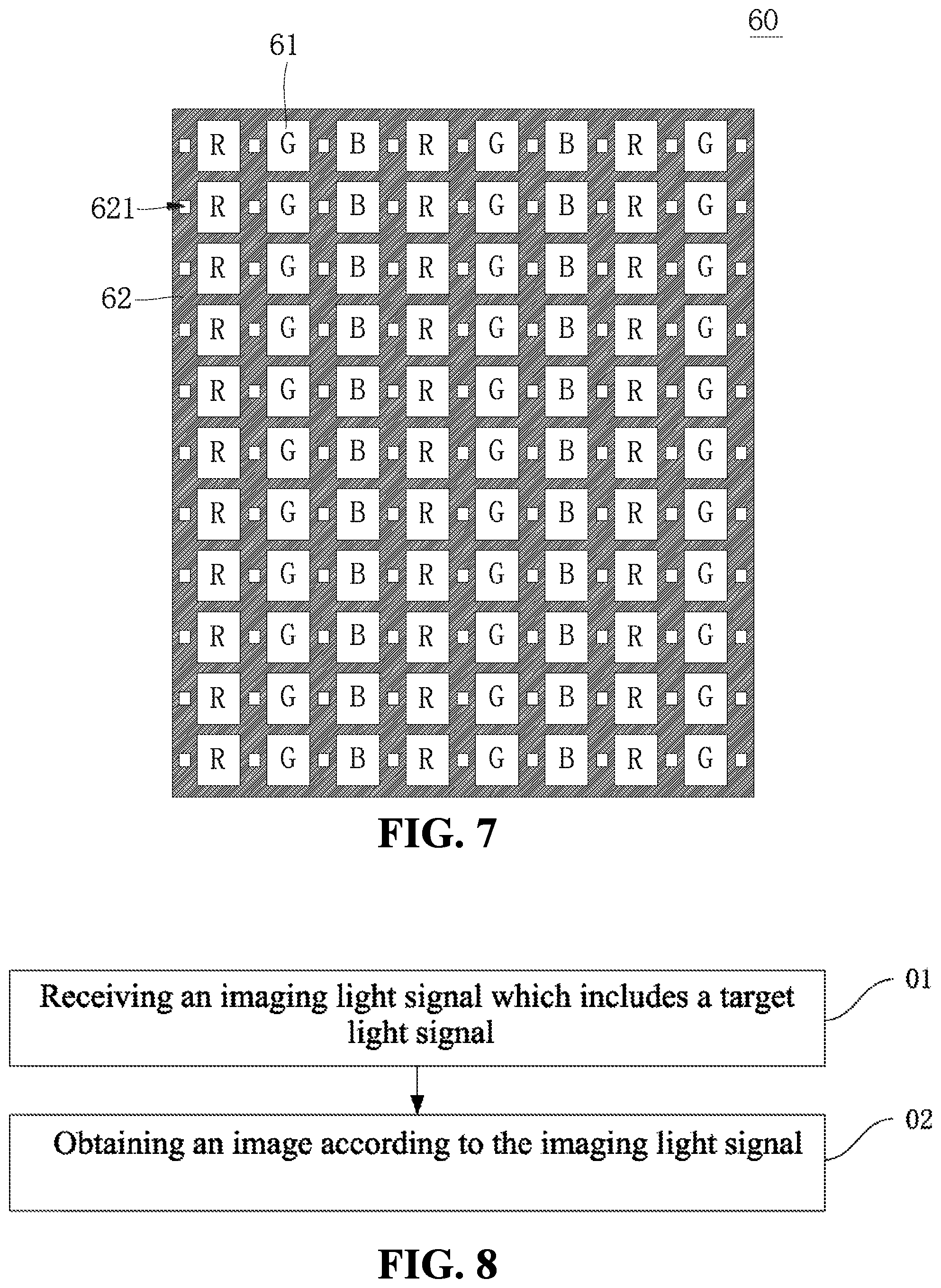 Patent US11774792 Figure 6 – Display device including a photosensitive layer and a collimation layer and electronic device