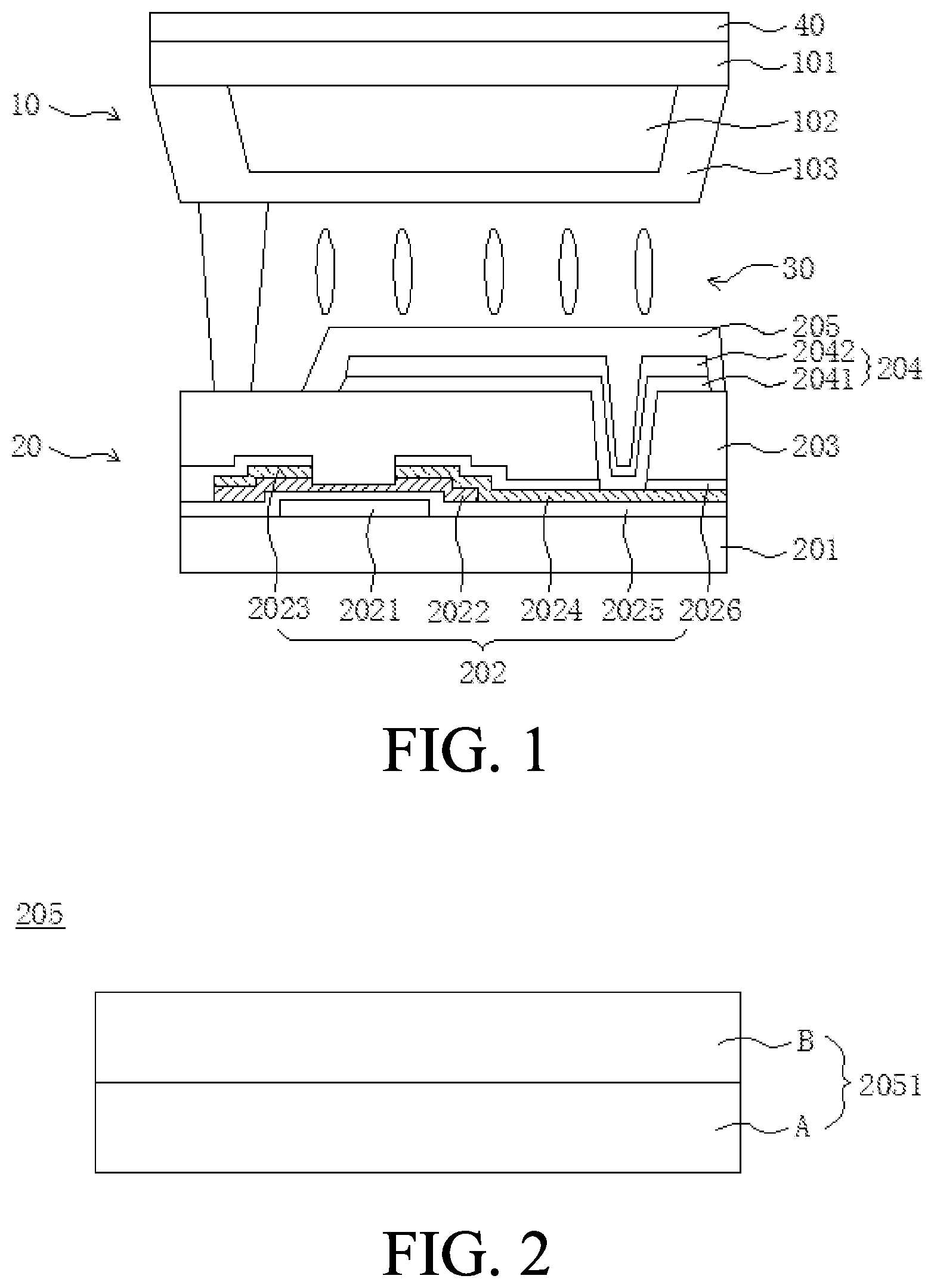 Patent US11774794 Figure 1 – Liquid crystal display panel