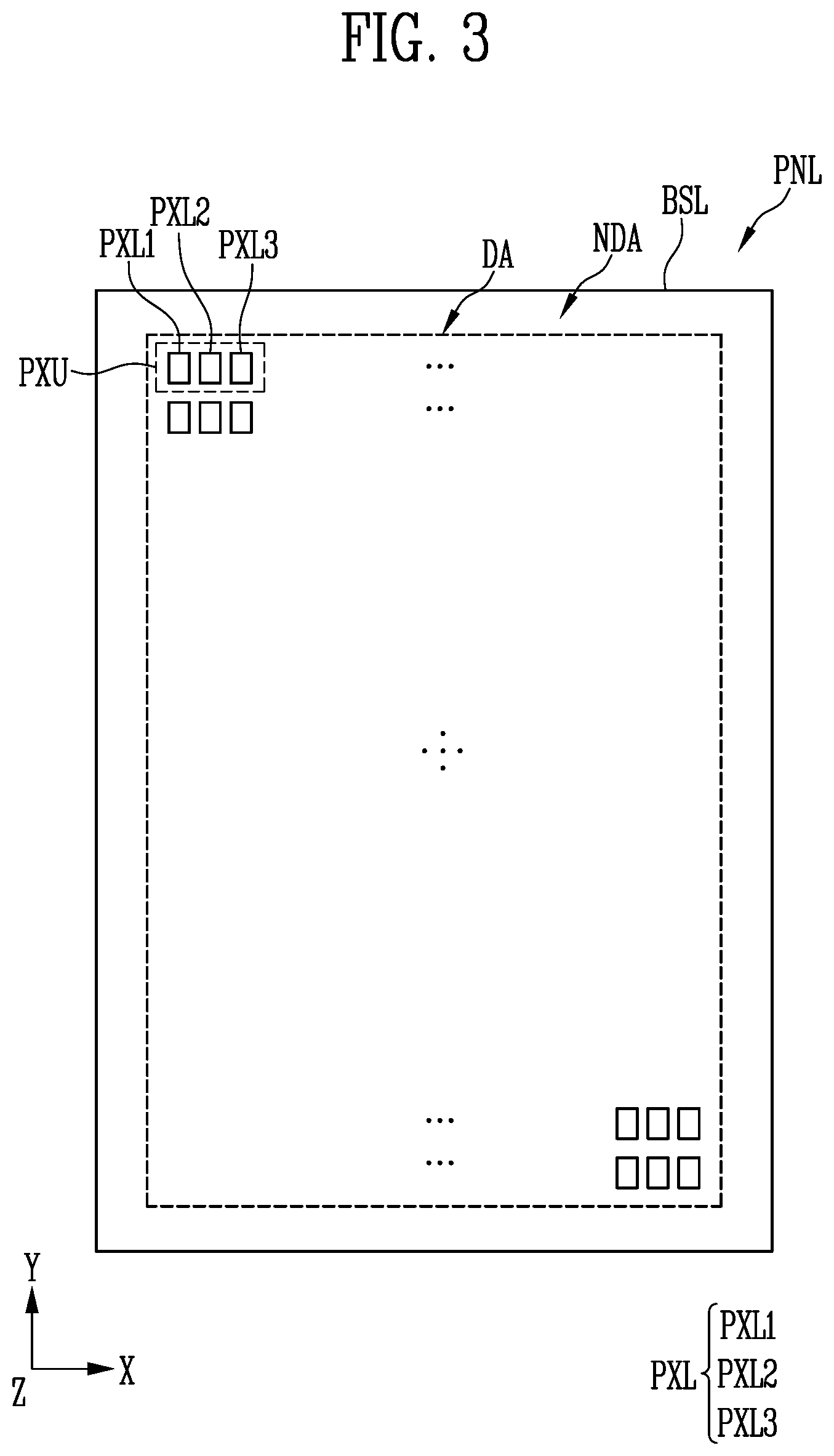 Patent US11774796 Figure 3 – Display device and method of manufacturing the same