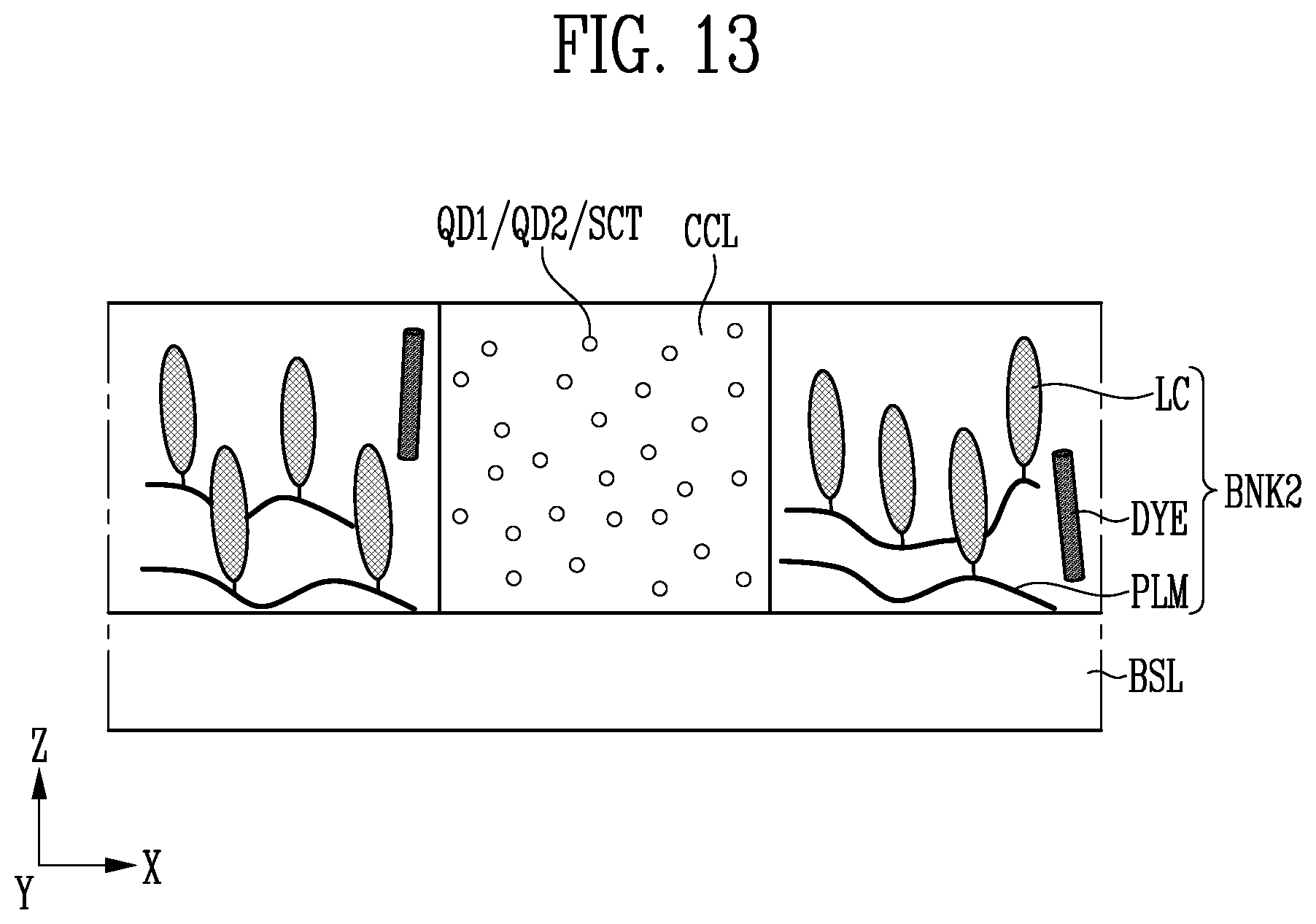 Patent US11774796 Figure 13 – Display device and method of manufacturing the same