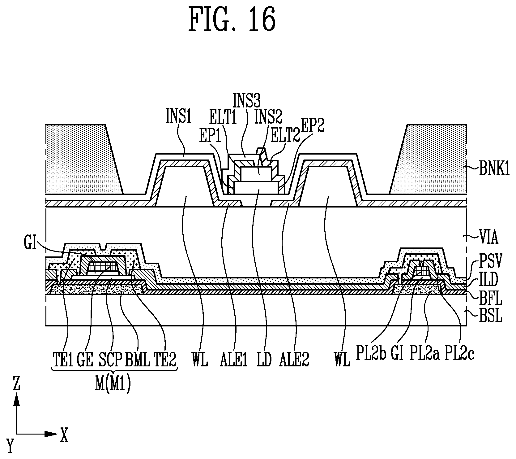 Patent US11774796 Figure 16 – Display device and method of manufacturing the same