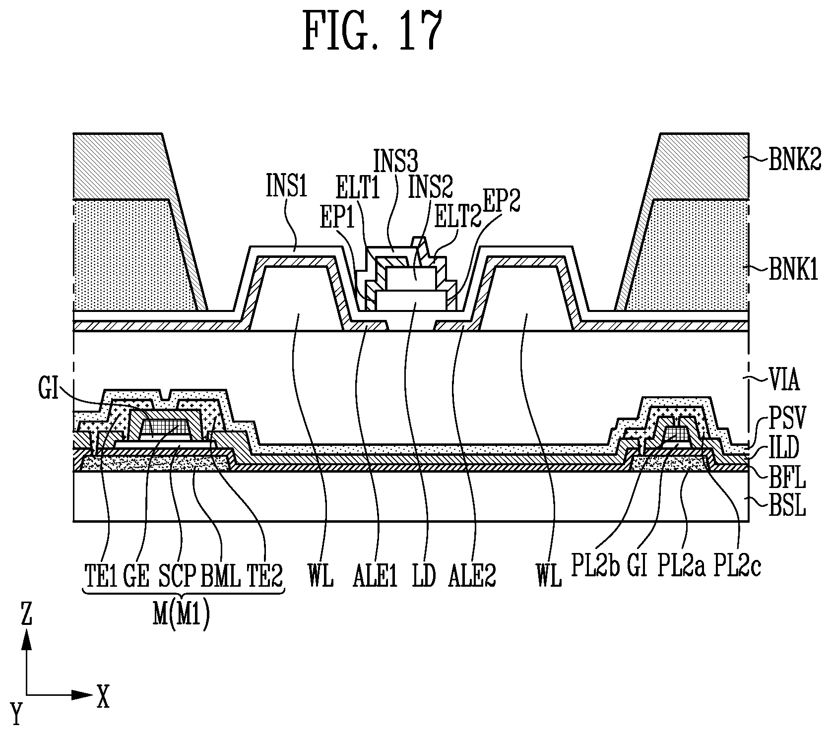 Patent US11774796 Figure 17 – Display device and method of manufacturing the same