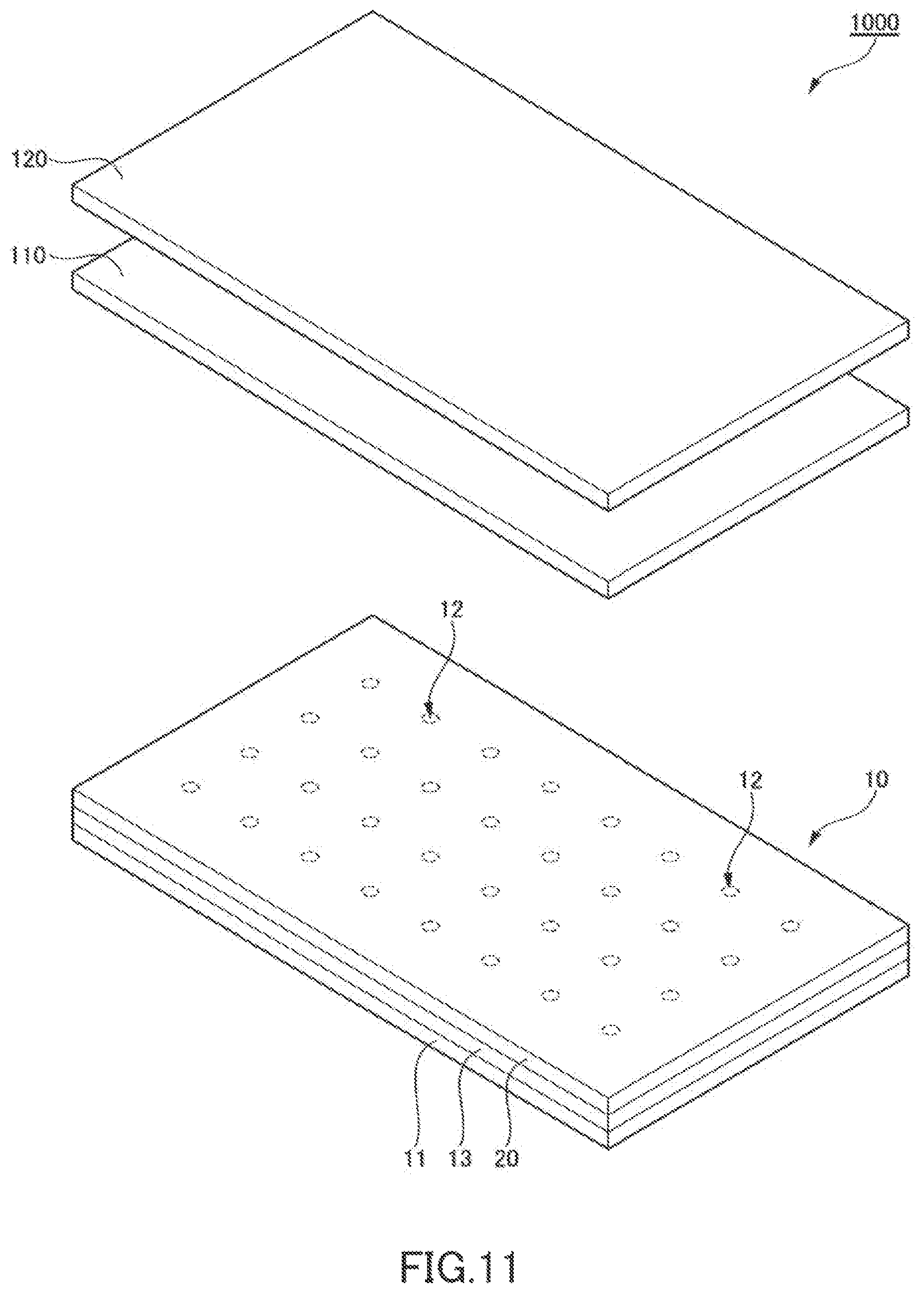 Patent US11774798 Figure 11 – Light-emitting device and liquid crystal display device