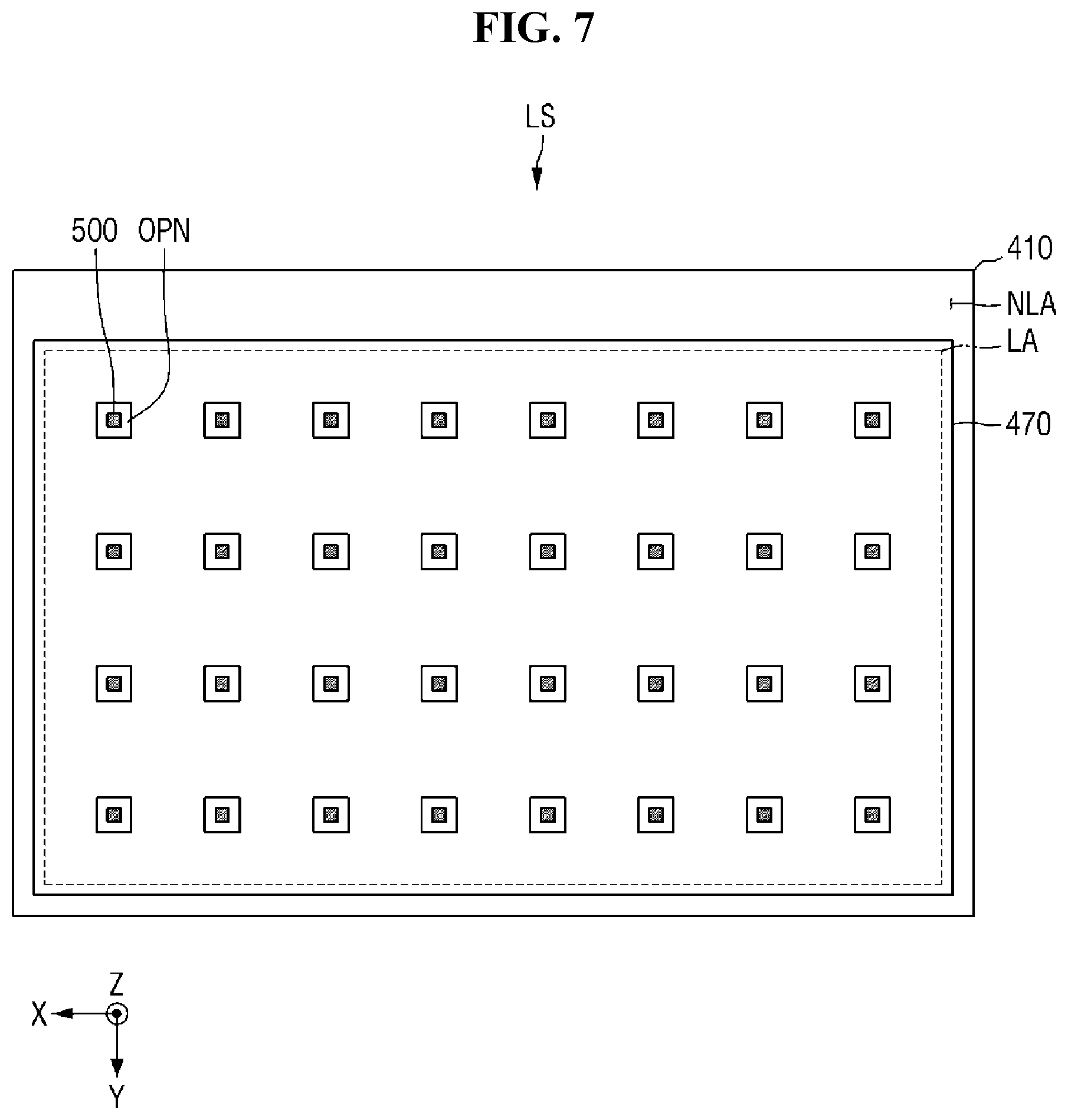 Patent US11774799 Figure 6 – Backlight unit and display device including the same