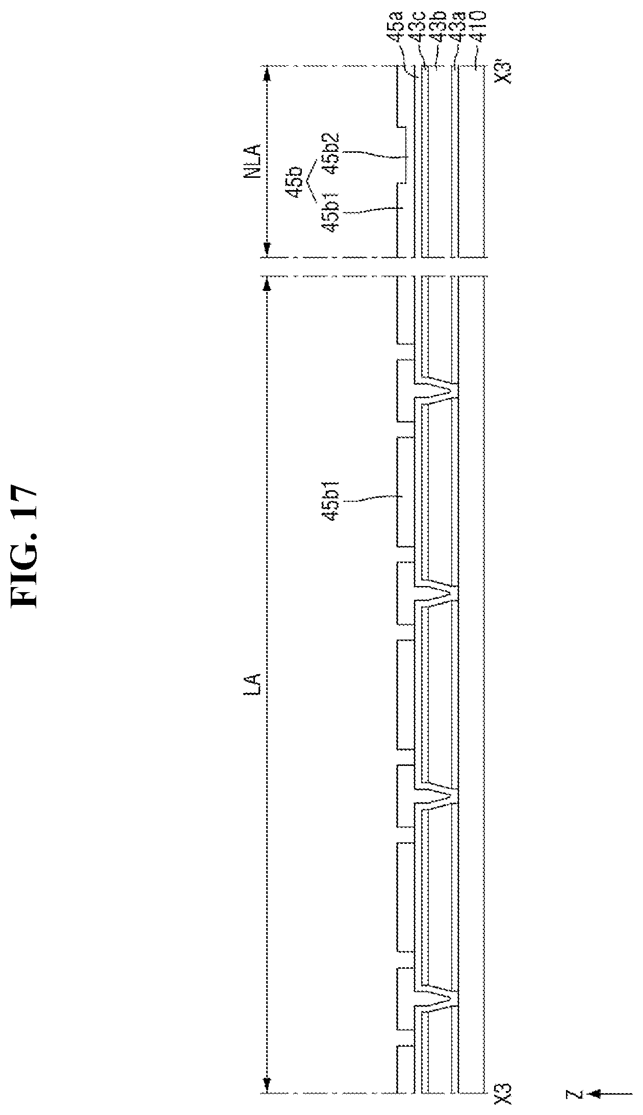 Patent US11774799 Figure 16 – Backlight unit and display device including the same