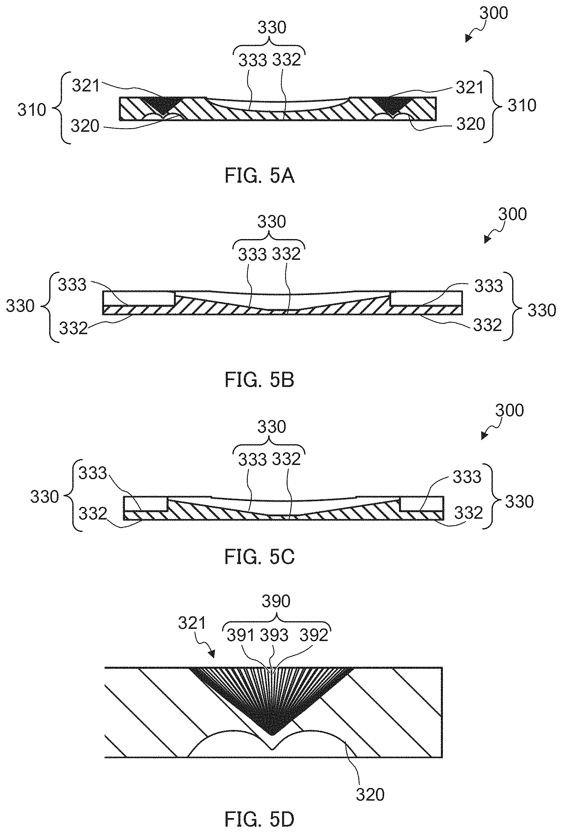 Patent US11774801 Figure 5 – Surface light source device, display device and light flux controlling member