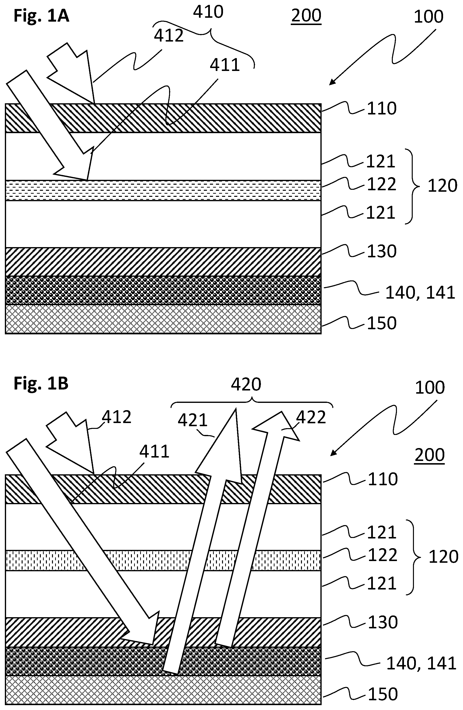 Patent US11774802 — Enhanced reflective LCD — Figure 1