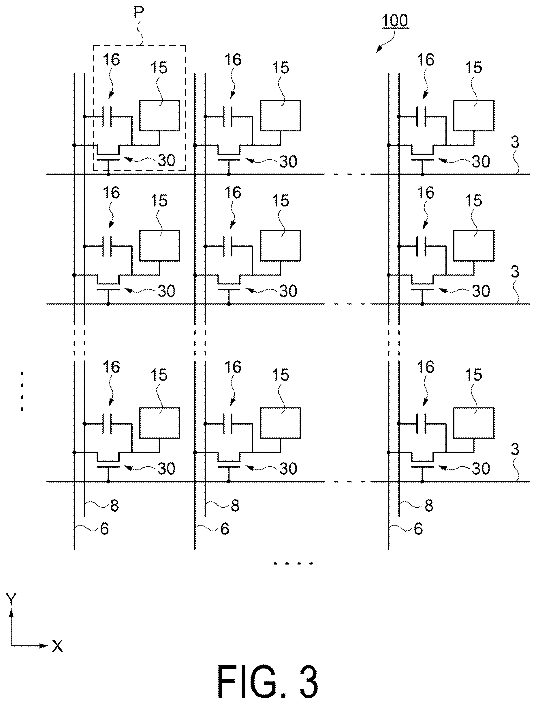 Patent US11774805 Figure 3 – Electrooptic apparatus and electronic apparatus
