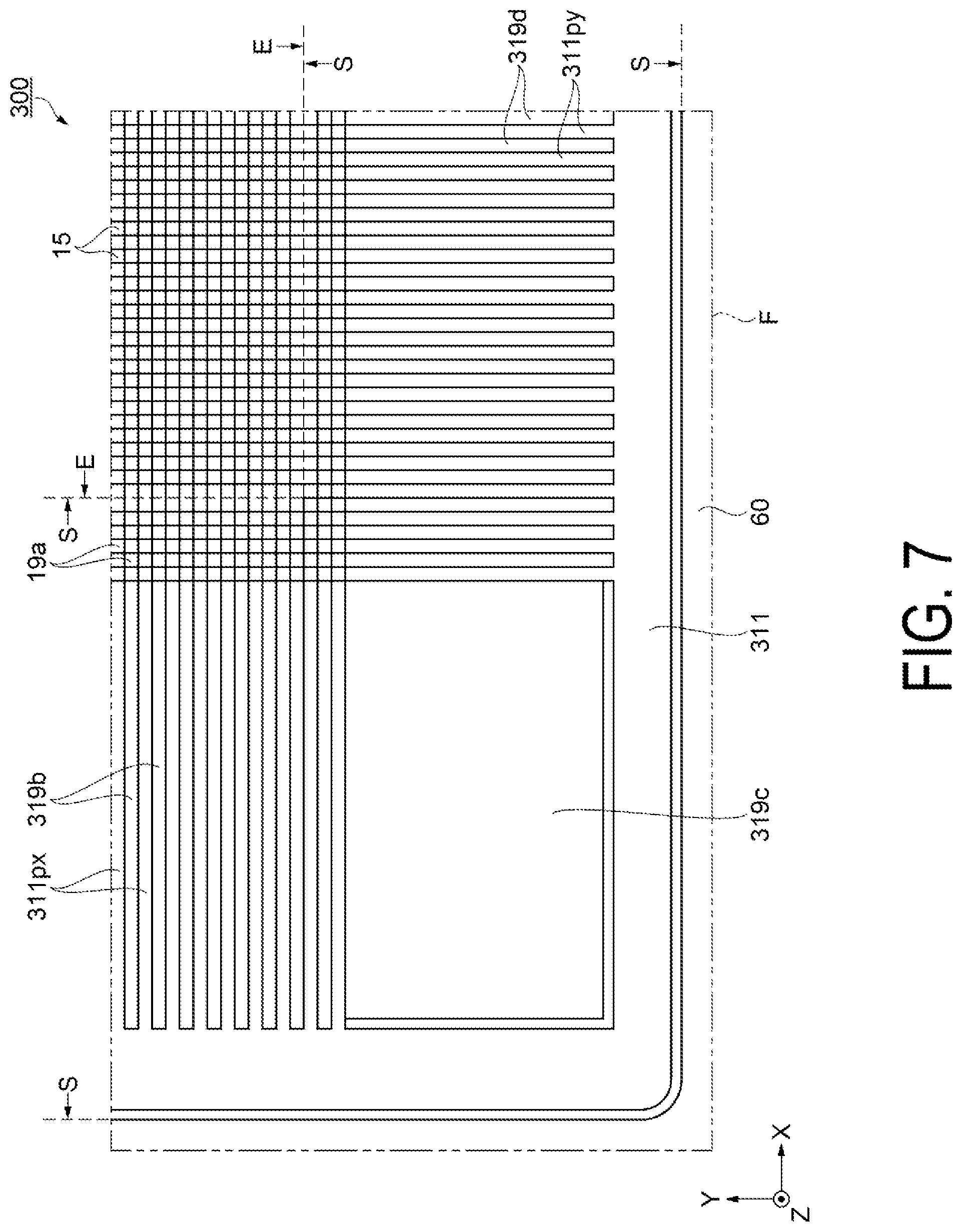 Patent US11774805 Figure 7 – Electrooptic apparatus and electronic apparatus