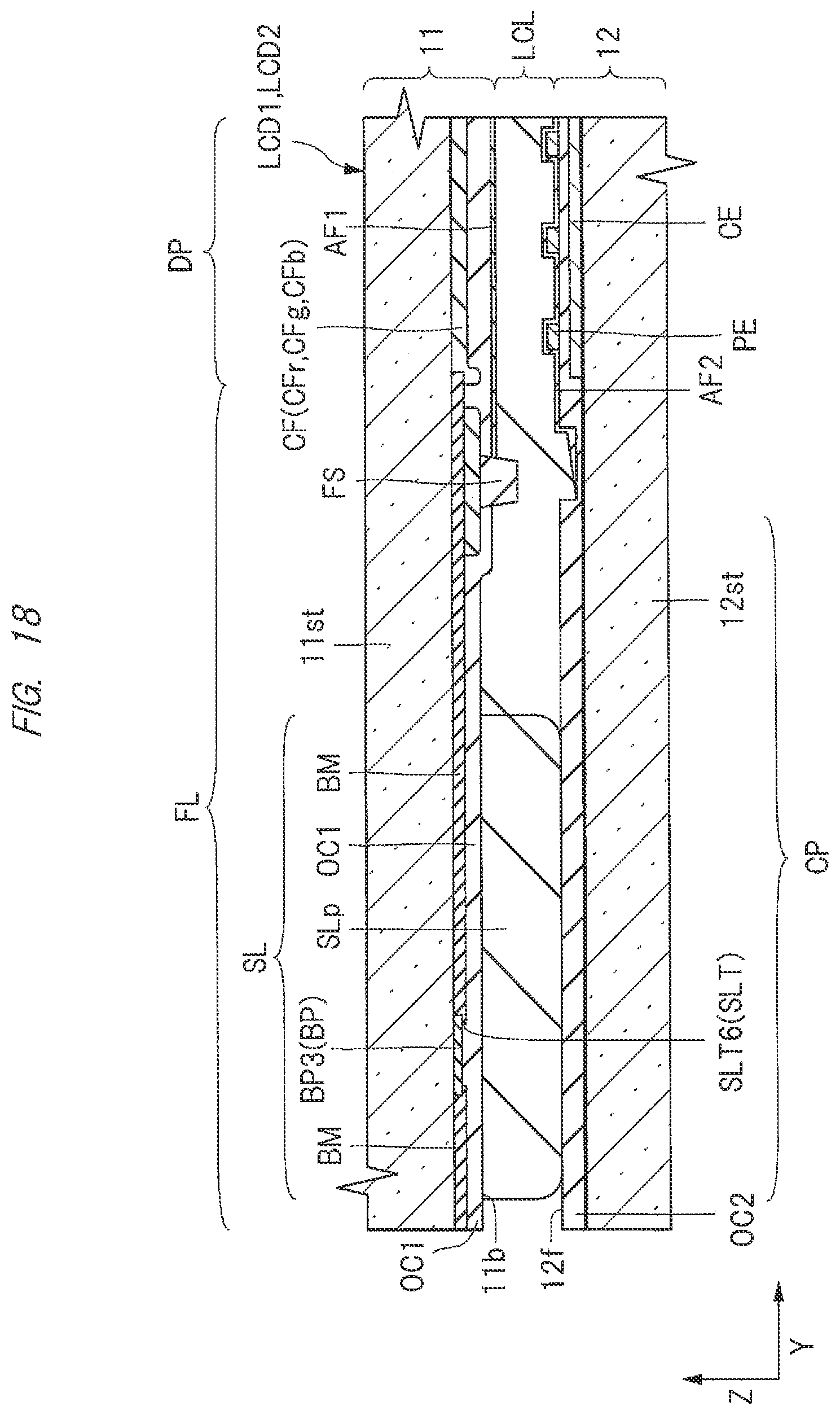 Patent US11774807 Figure 14 – Display device