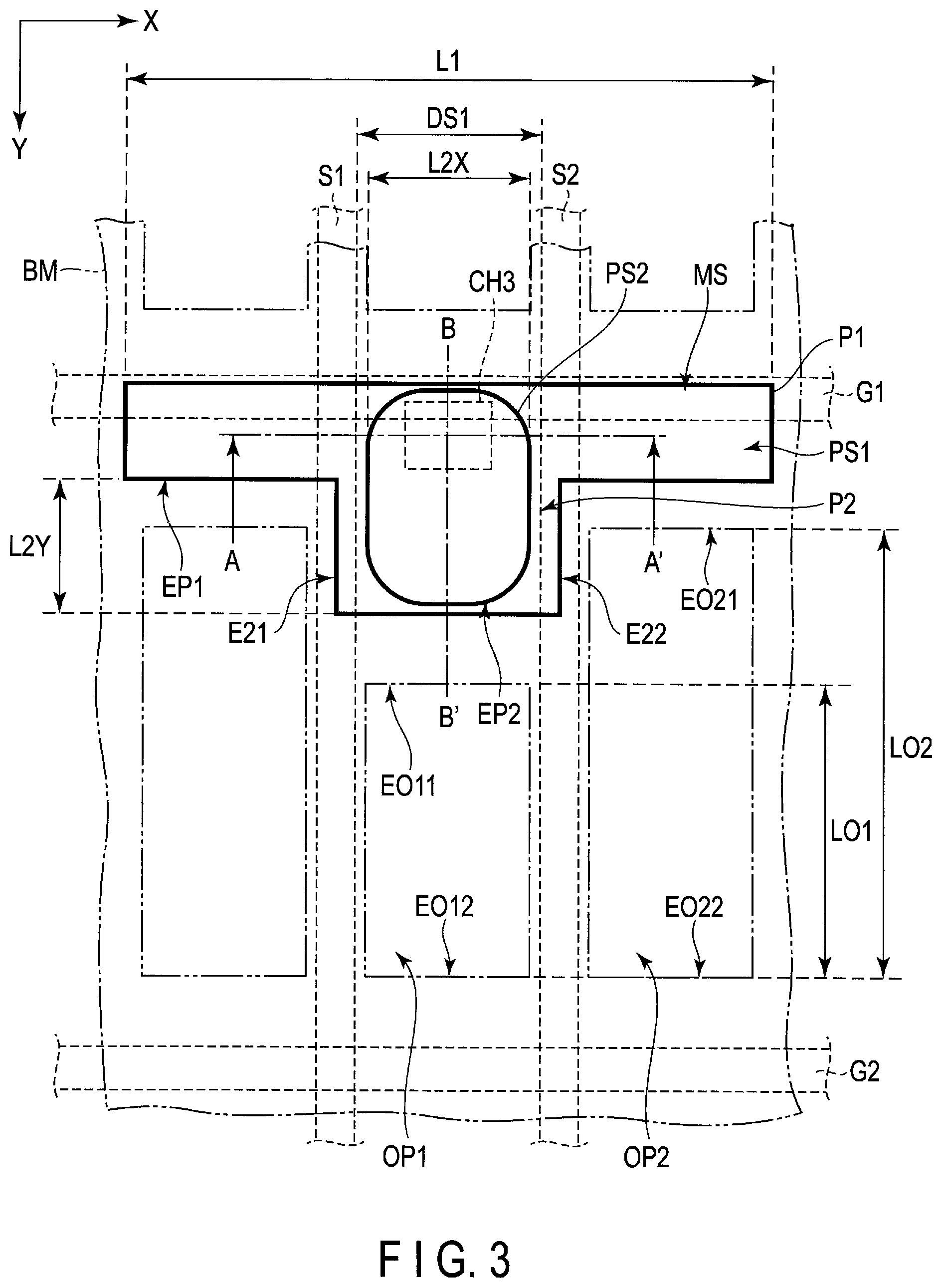 Patent US11774808 Figure 3 – Display device