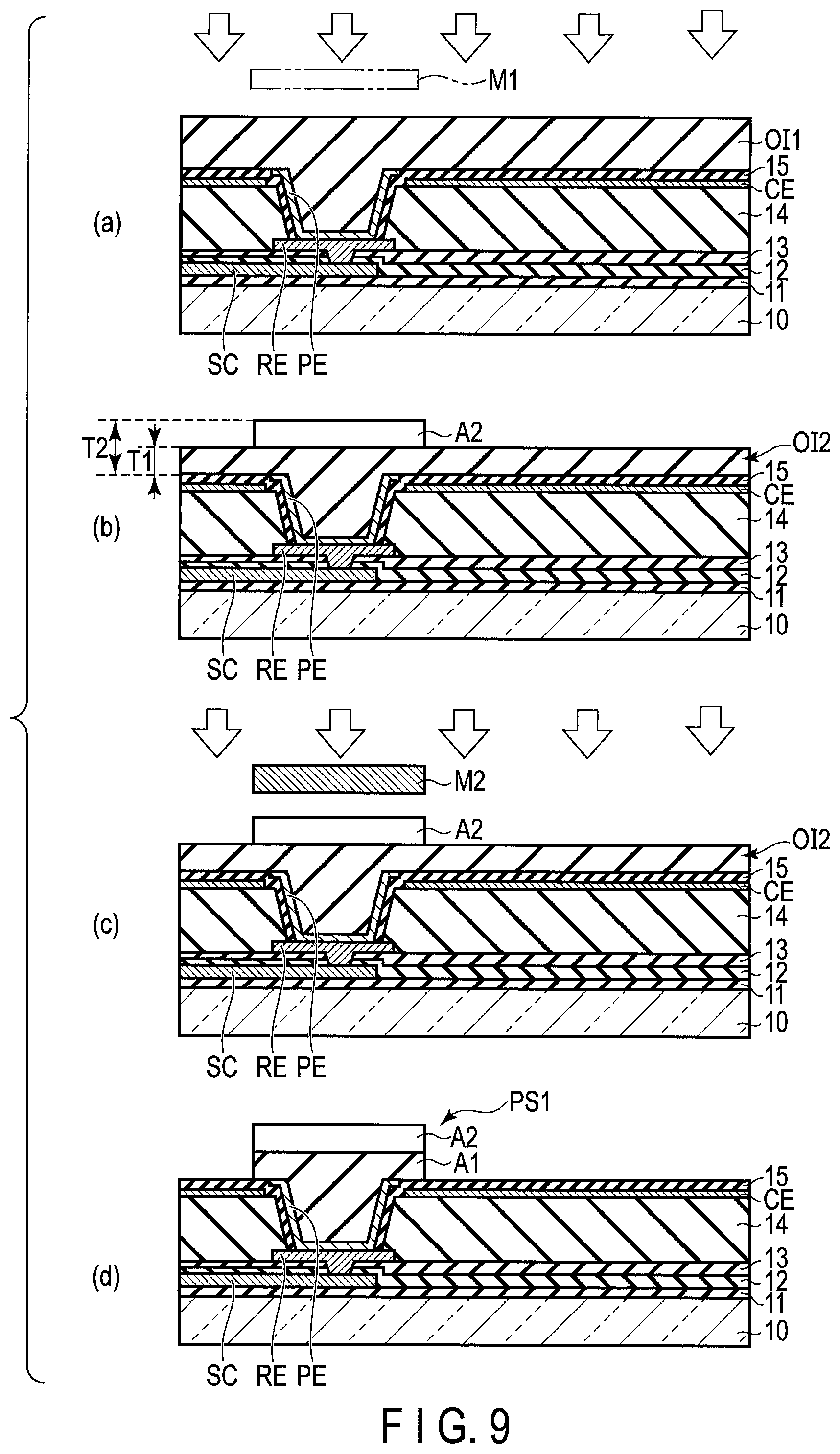 Patent US11774808 Figure 9 – Display device