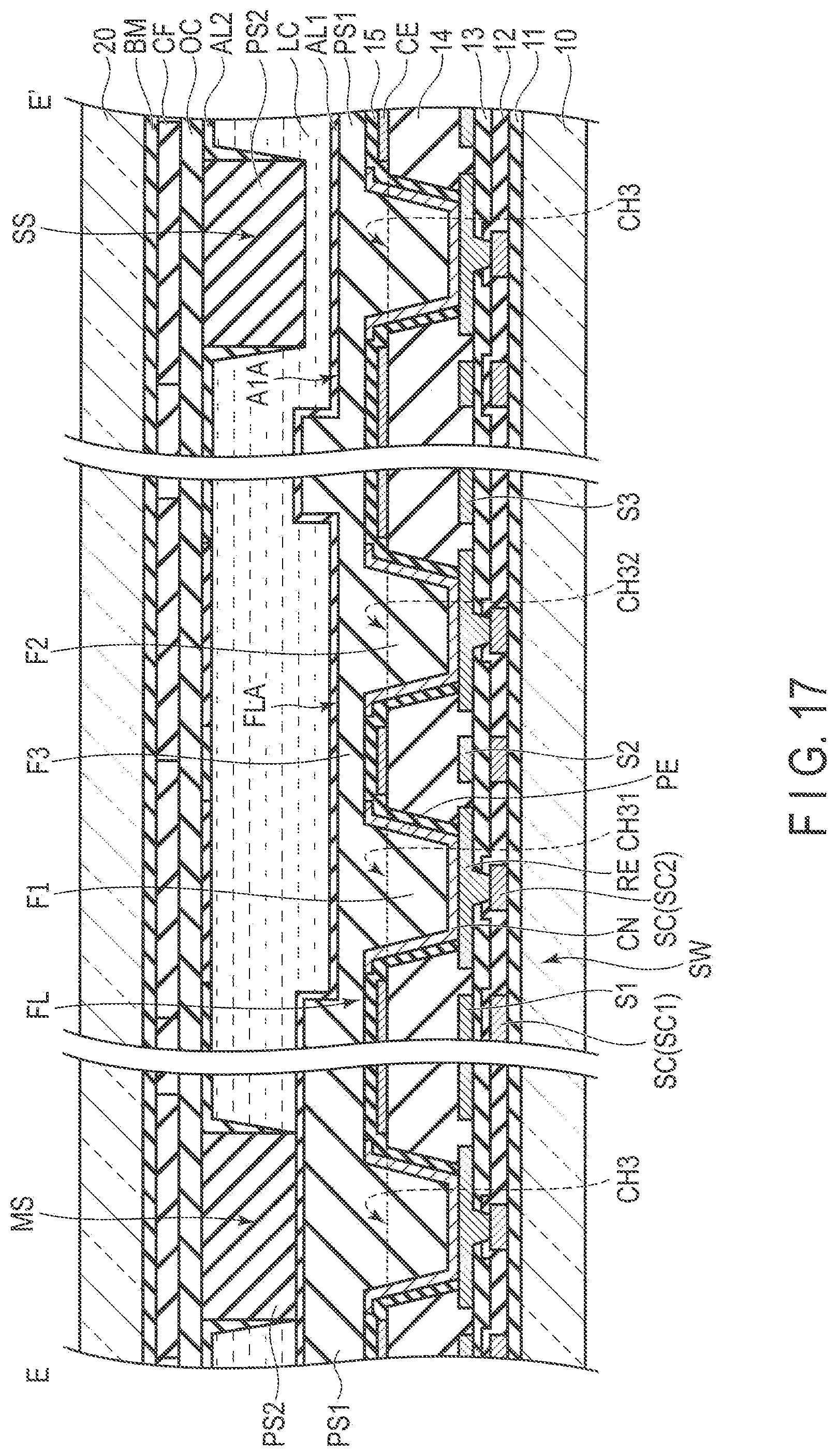 Patent US11774808 Figure 17 – Display device