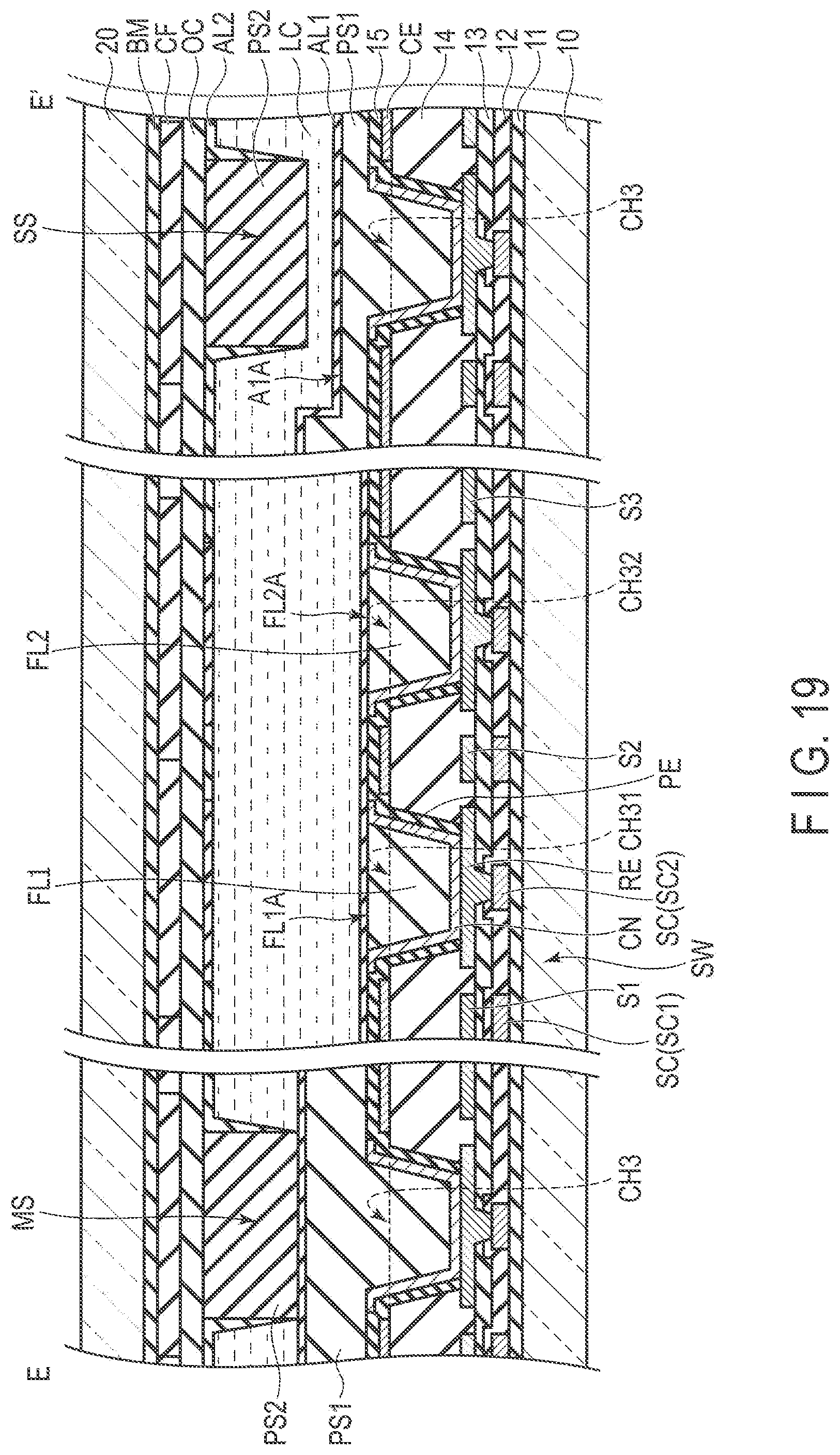 Patent US11774808 Figure 19 – Display device