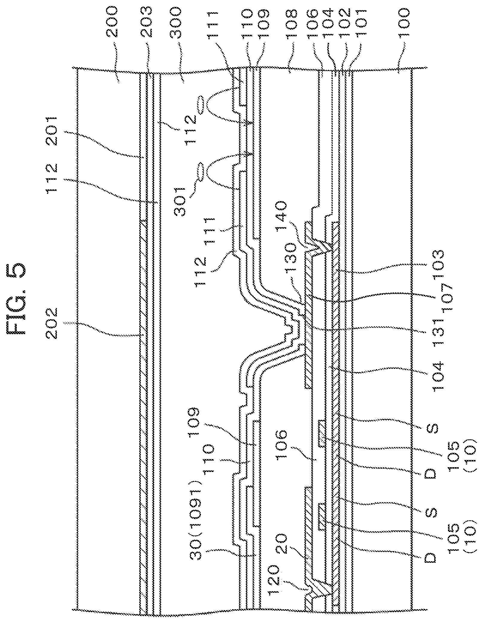 Patent US11774810 Figure 5 – Liquid crystal display device