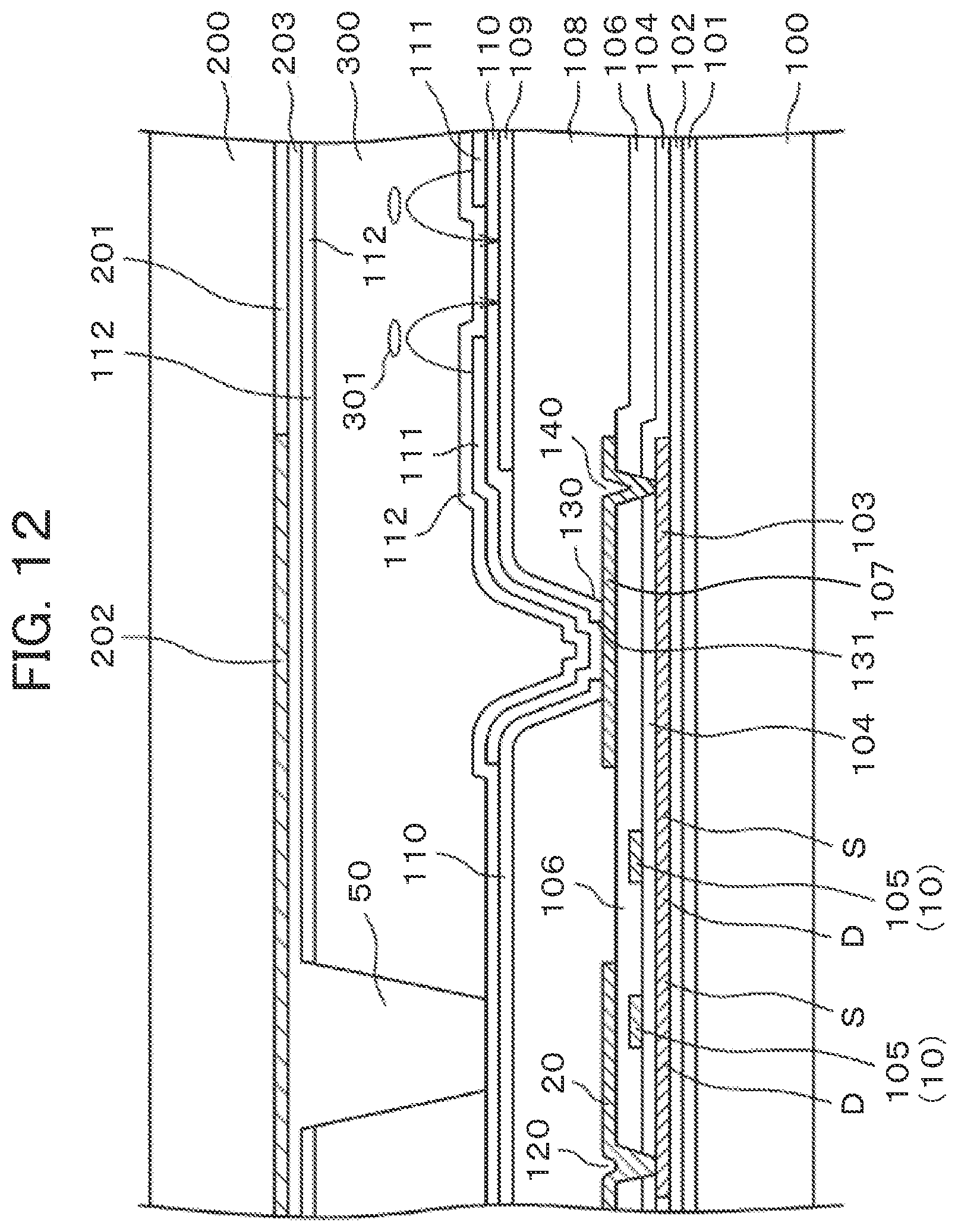 Patent US11774810 Figure 11 – Liquid crystal display device