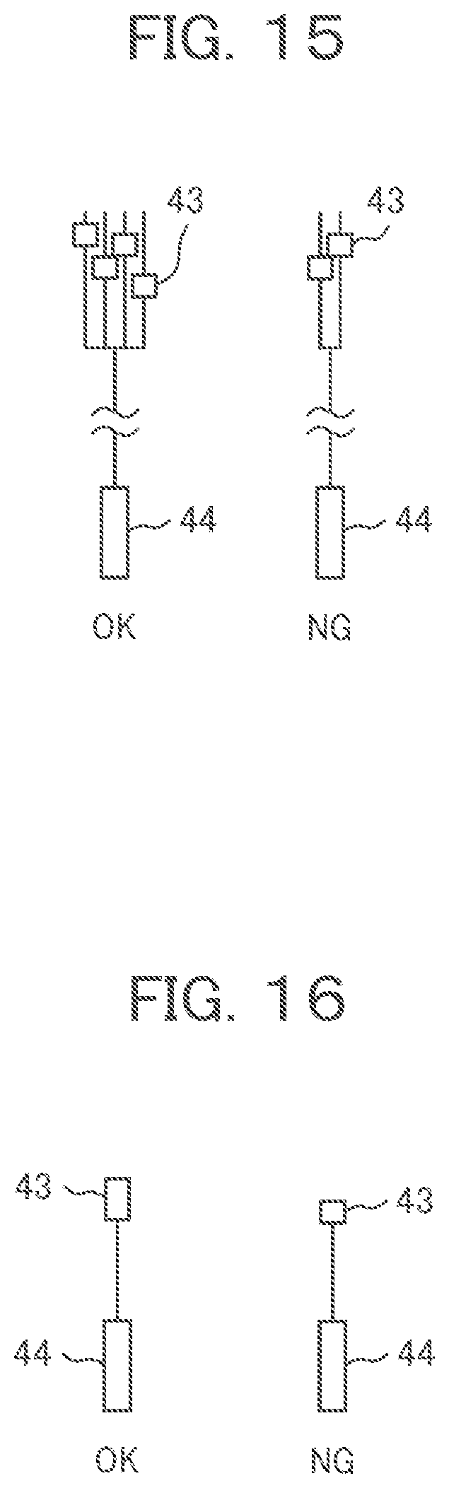 Patent US11774811 Figure 12 – Display device having through holes without overhang in cross section