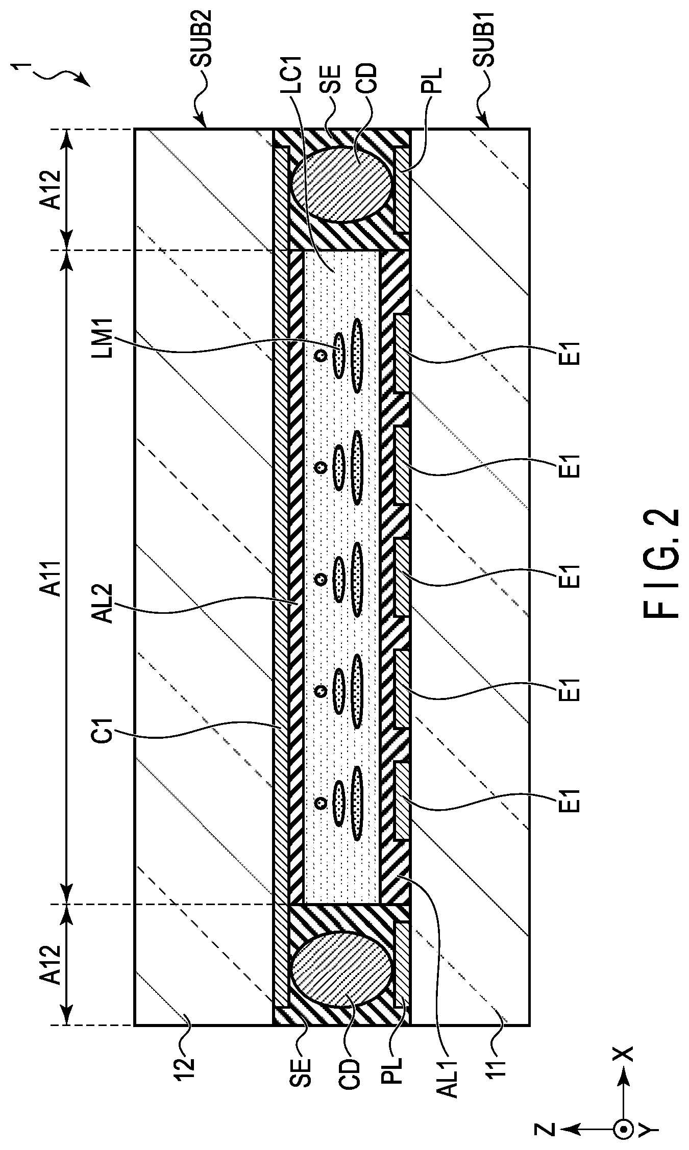Patent US11774812 Figure 2 – Optical control device