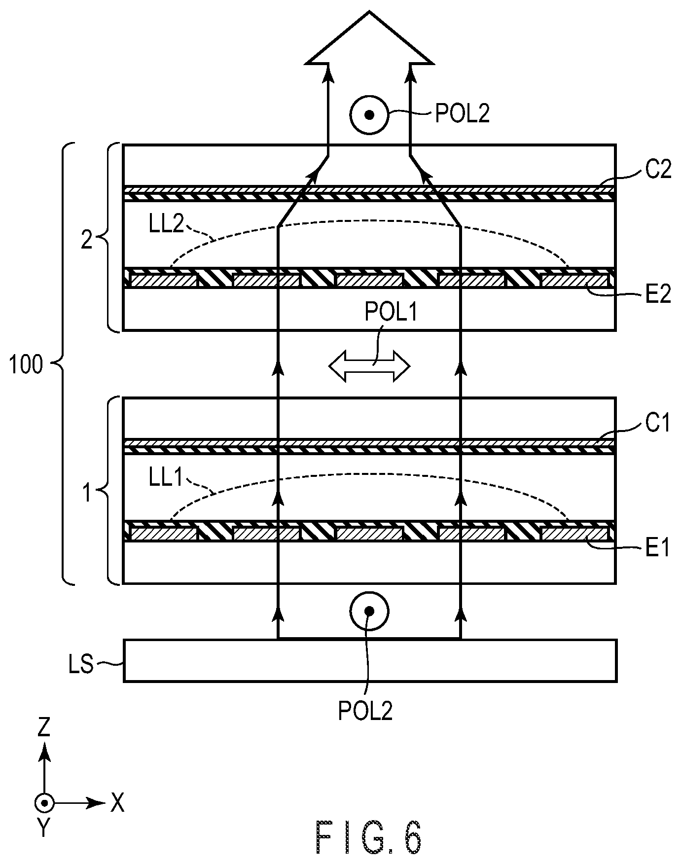 Patent US11774812 Figure 6 – Optical control device