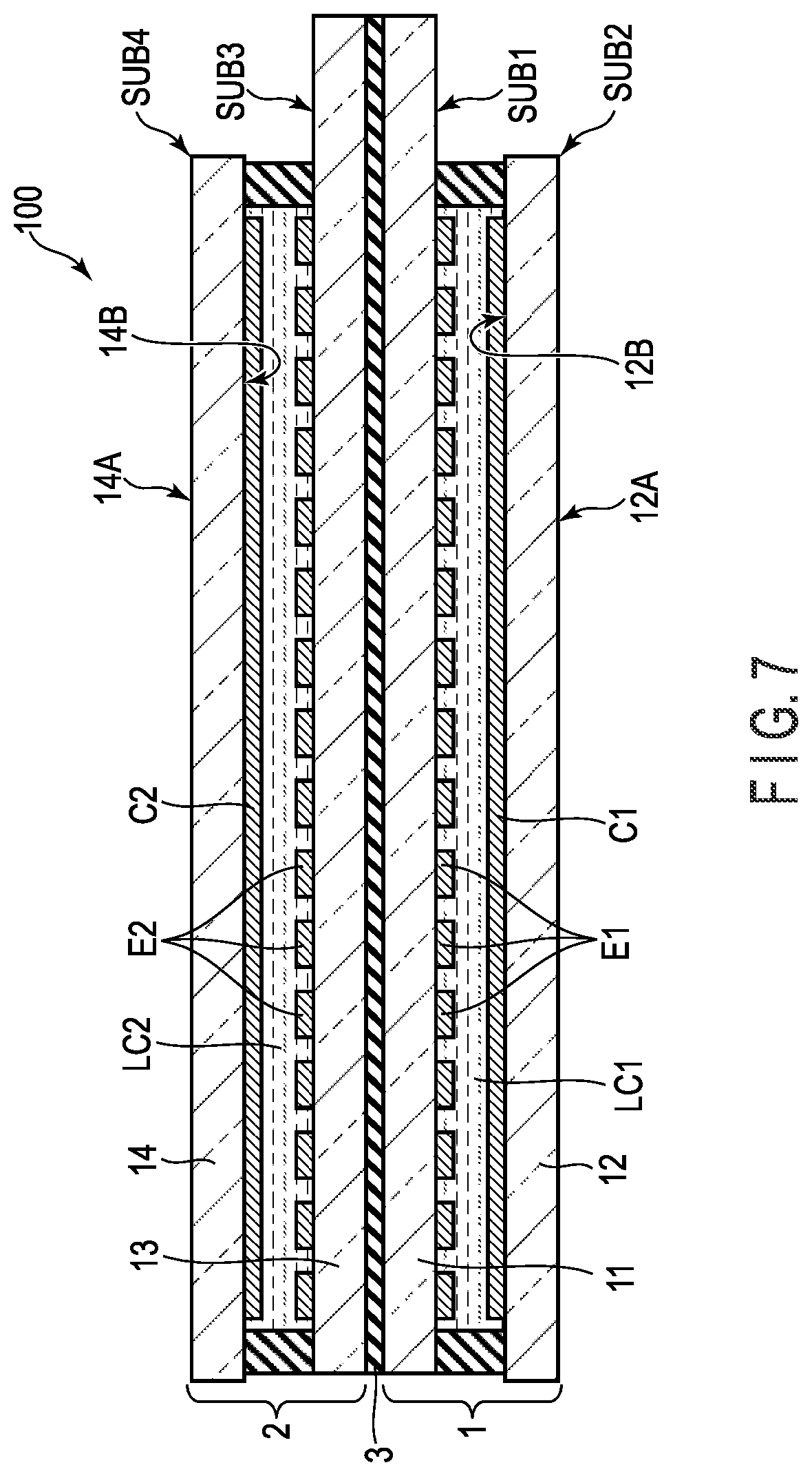 Patent US11774812 Figure 7 – Optical control device