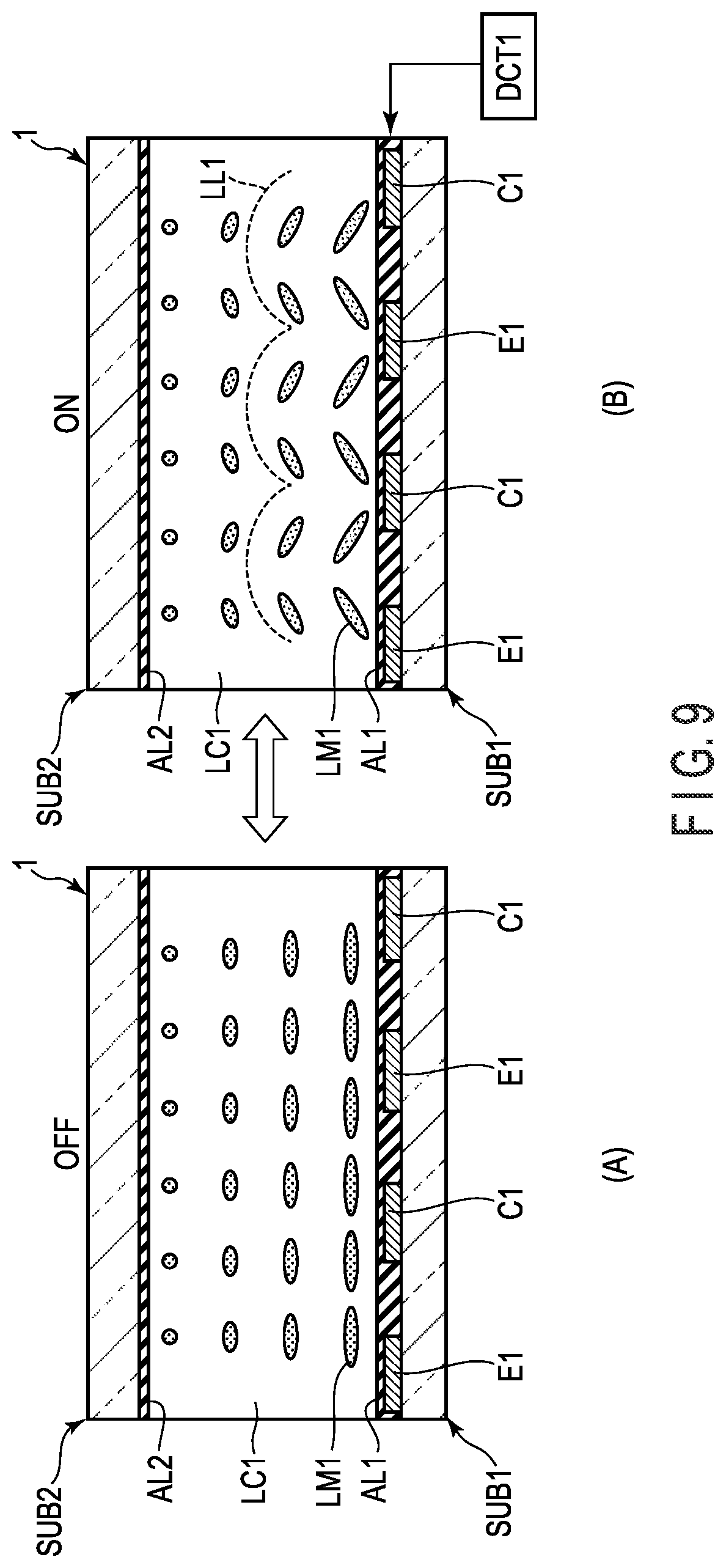 Patent US11774812 Figure 9 – Optical control device