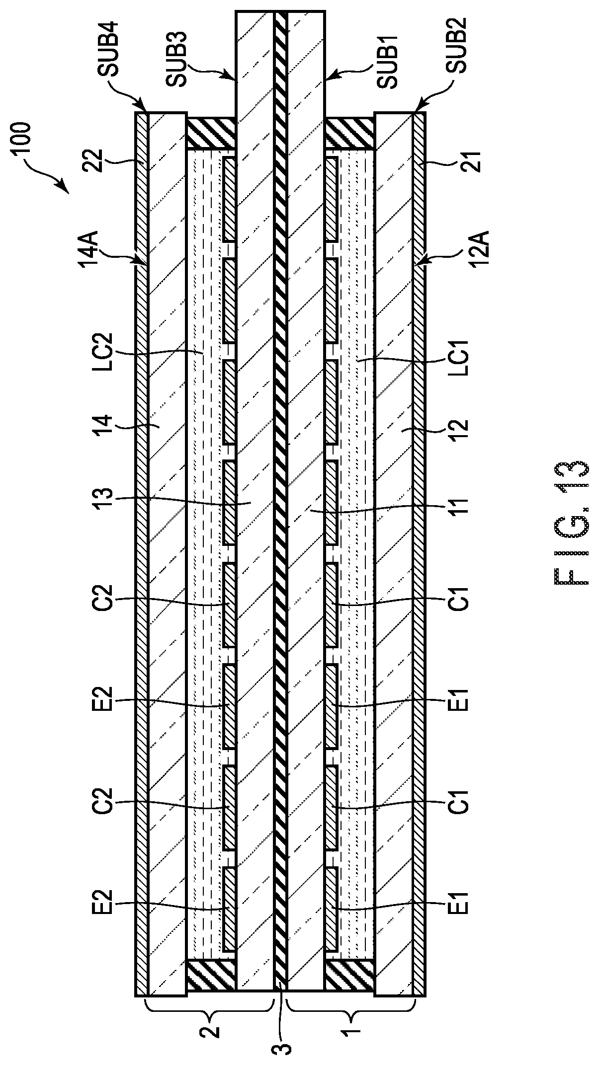 Patent US11774812 Figure 13 – Optical control device
