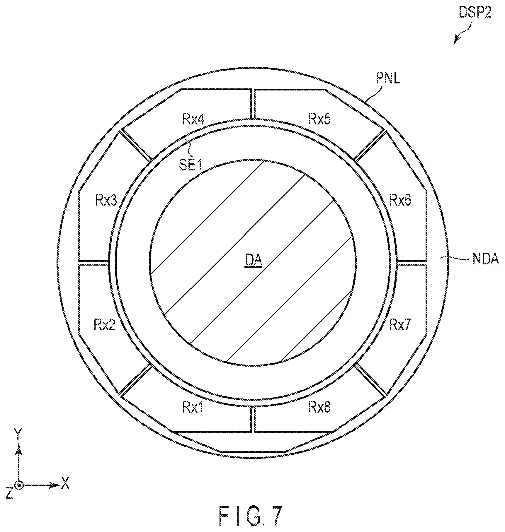 Patent US11774814 Figure 7 – Display device and watch