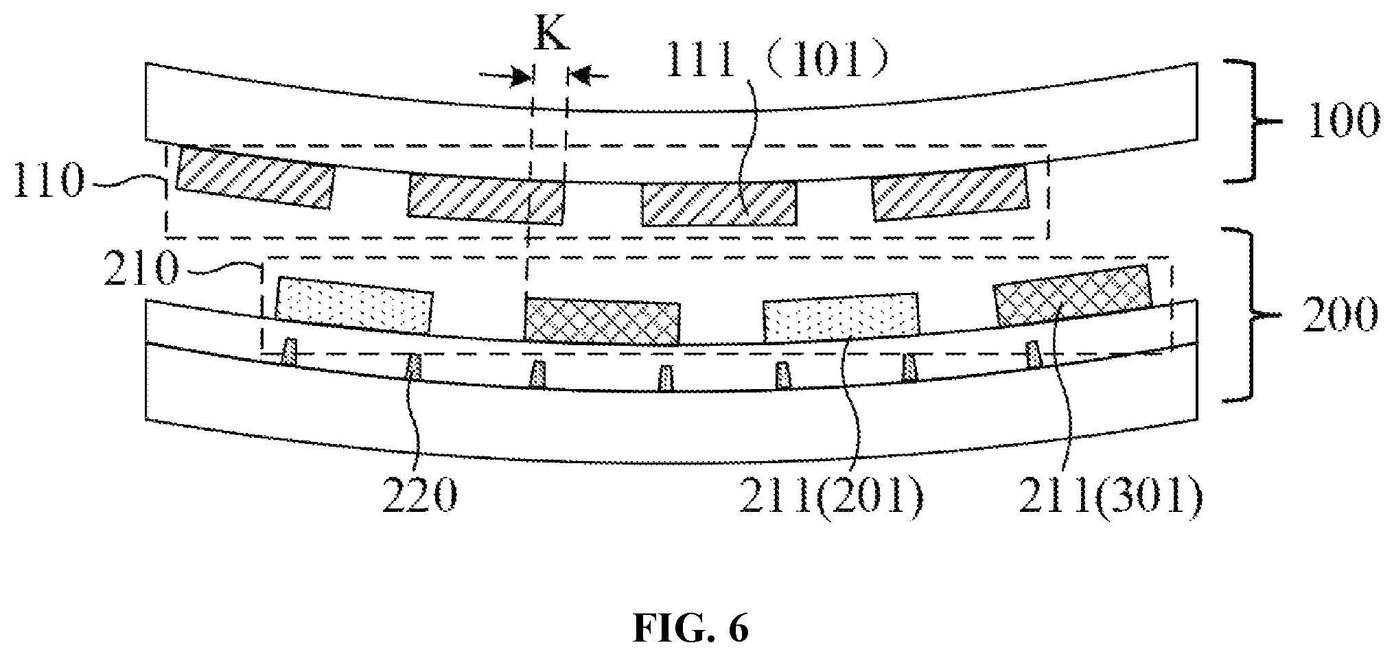 Patent US11774815 Figure 6 – Display panel and display device
