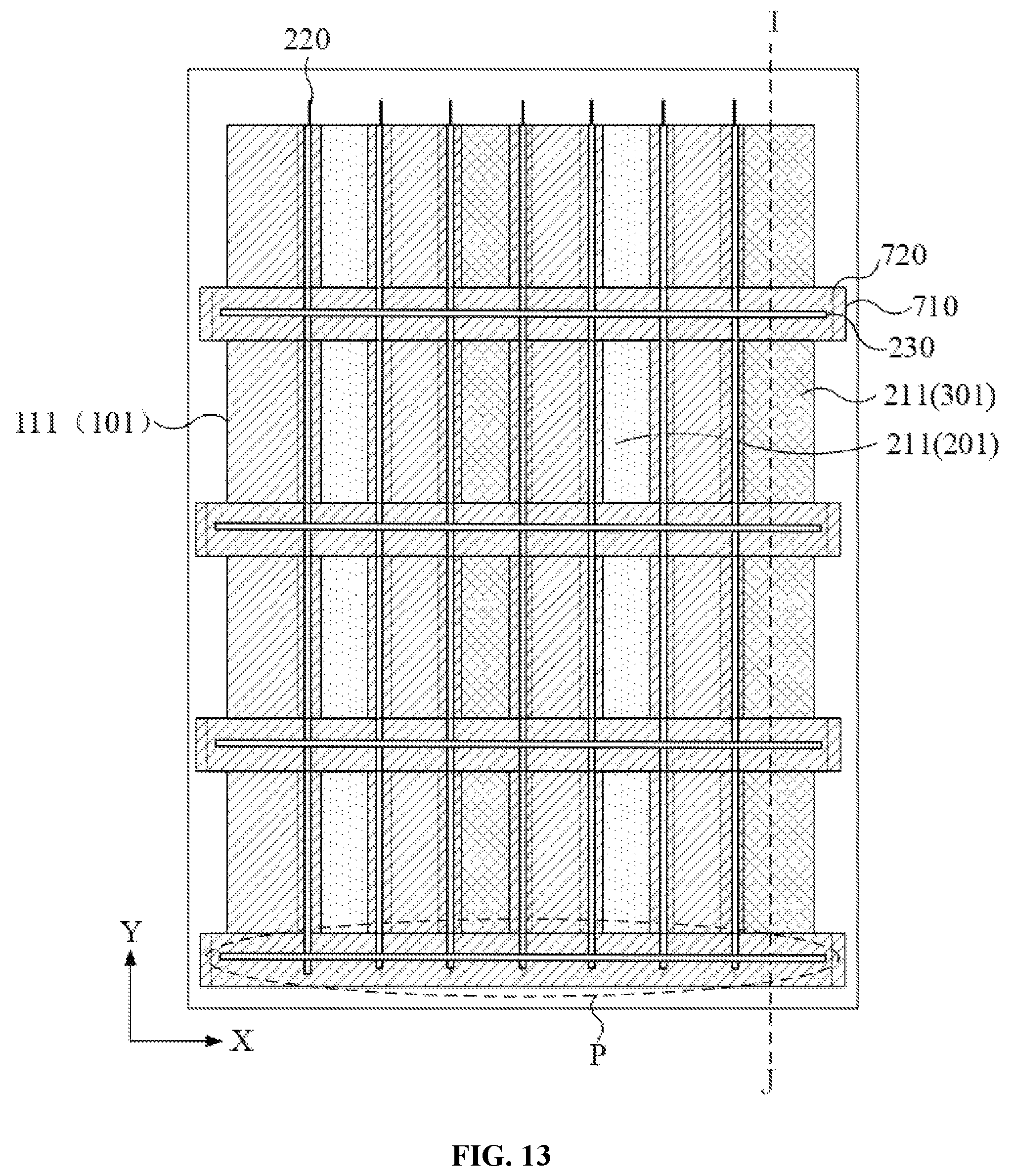 Patent US11774815 Figure 13 – Display panel and display device