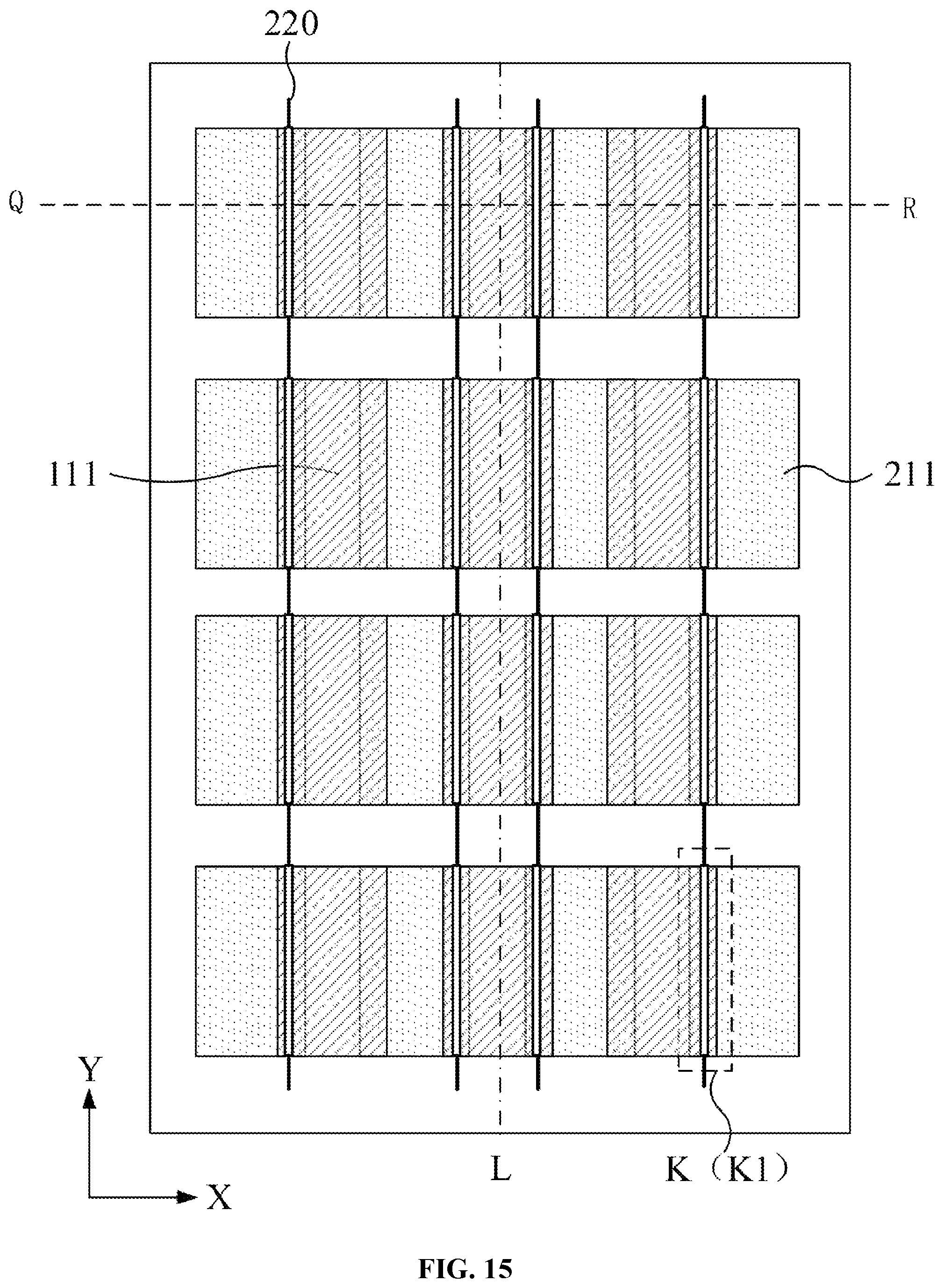 Patent US11774815 Figure 15 – Display panel and display device