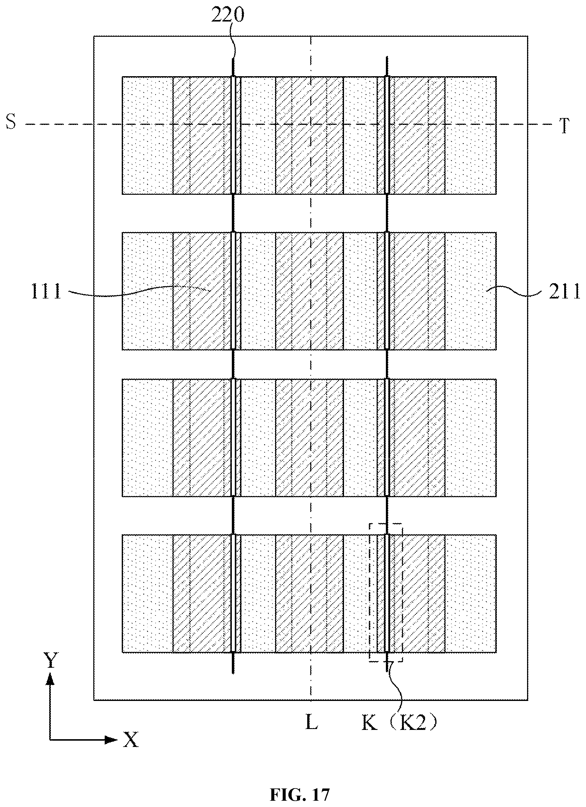 Patent US11774815 Figure 17 – Display panel and display device