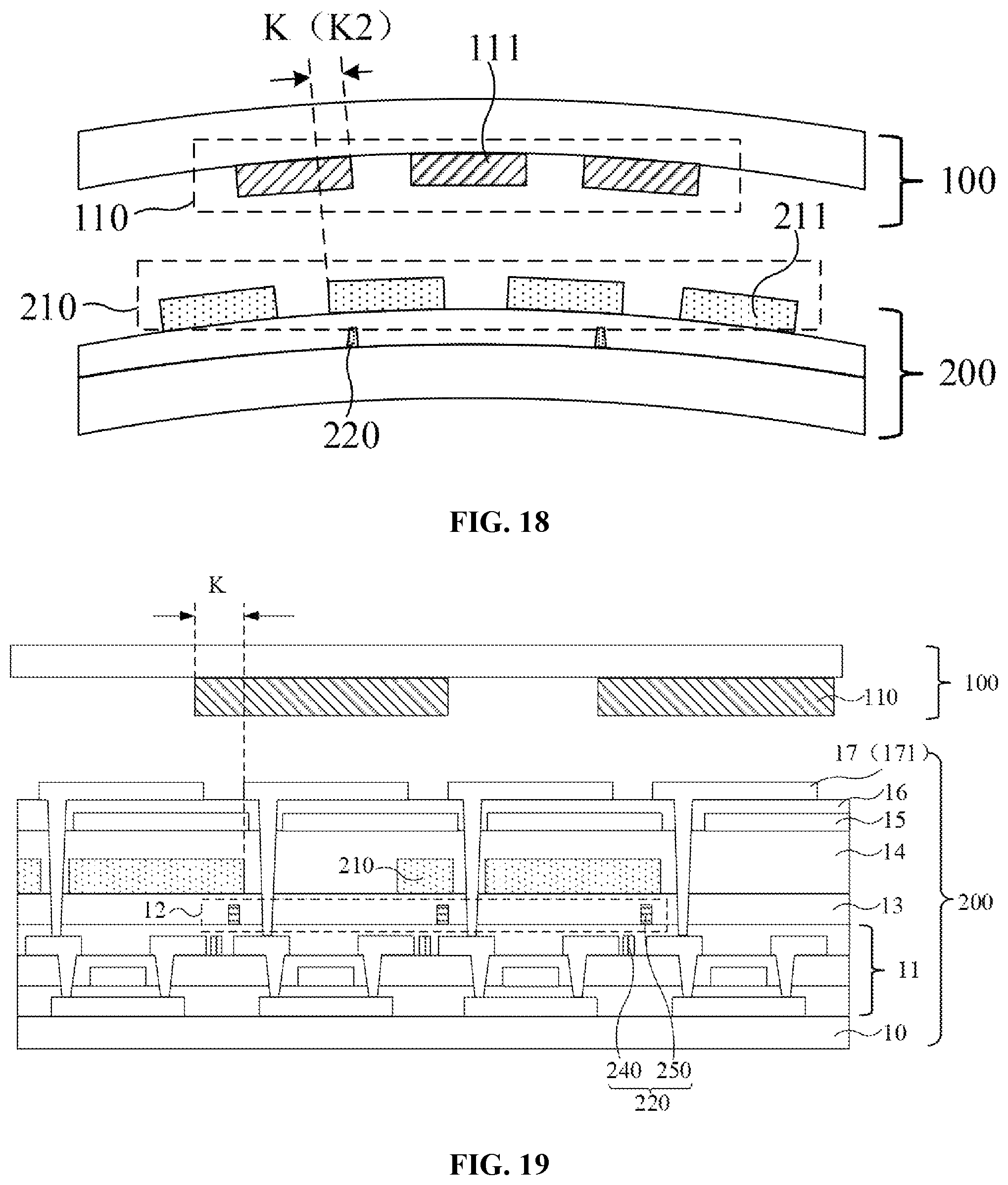 Patent US11774815 Figure 18 – Display panel and display device