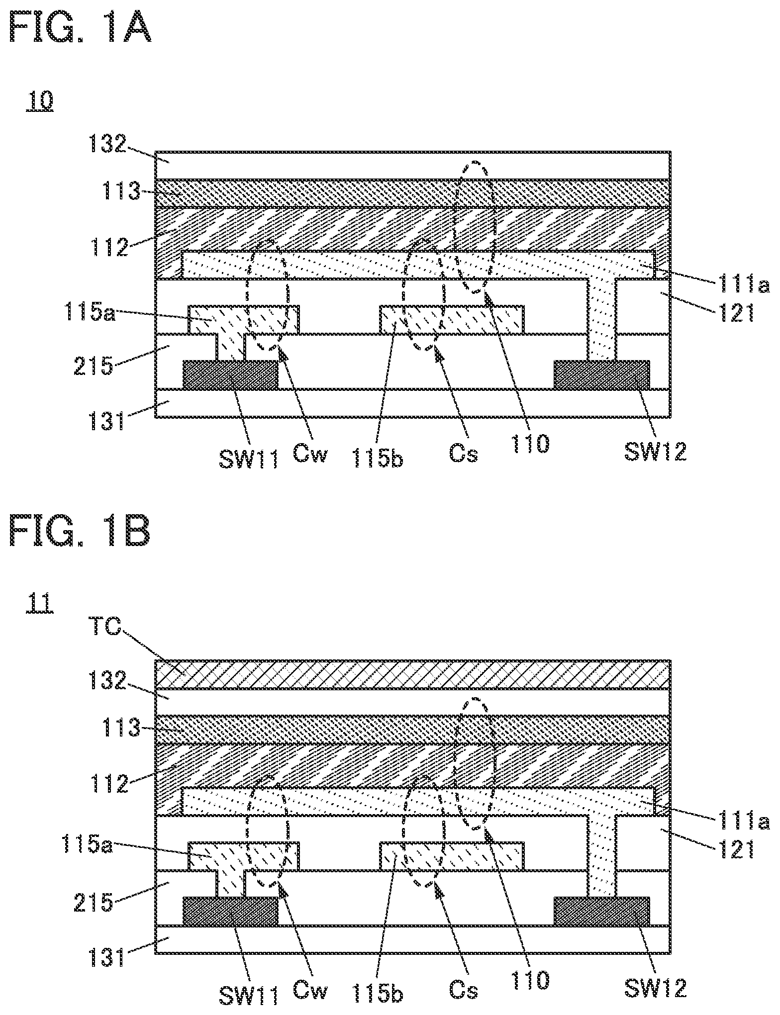 Patent US11774816 Figure 1 – Display device, display module, and electronic device