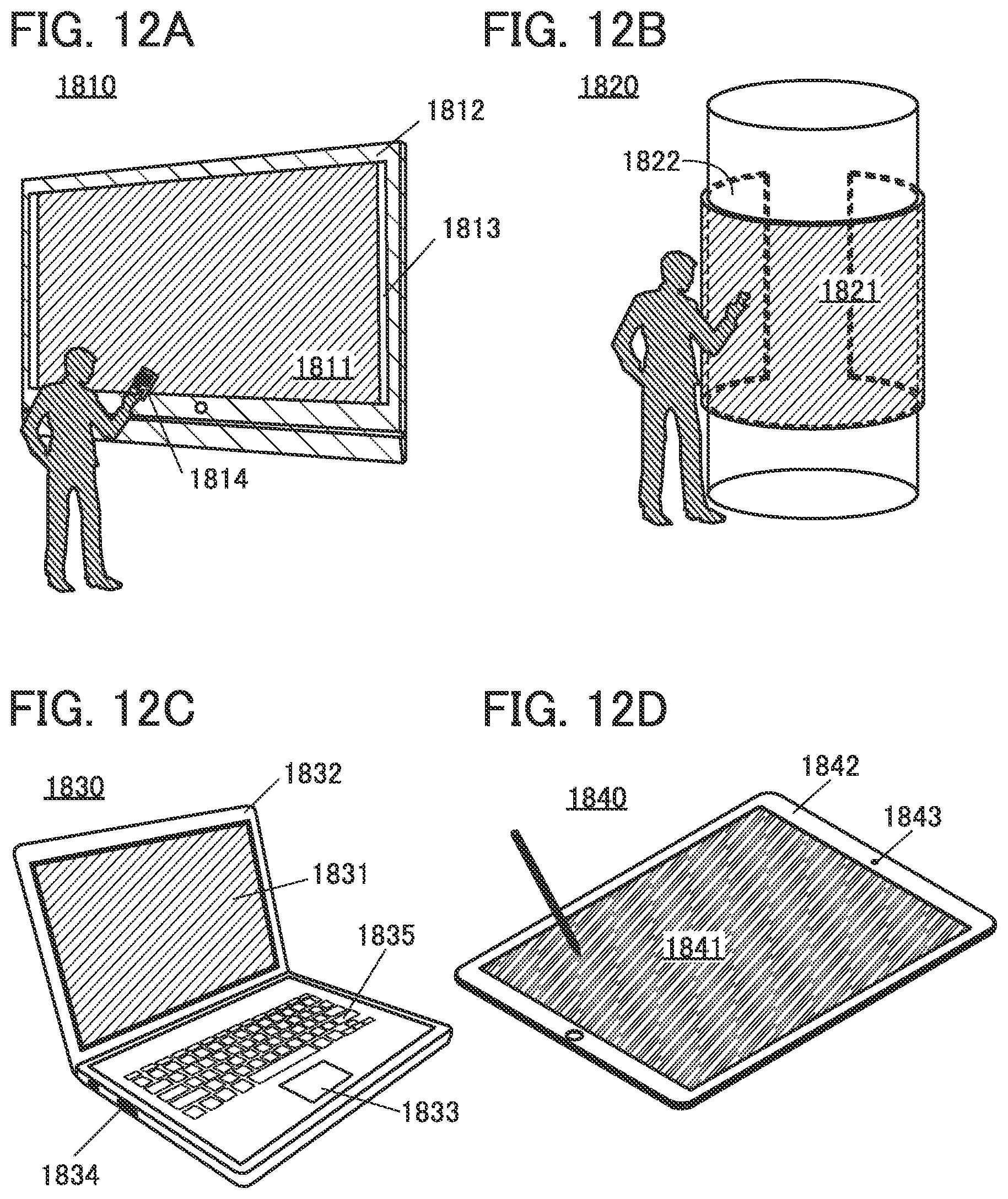 Patent US11774816 Figure 12 – Display device, display module, and electronic device