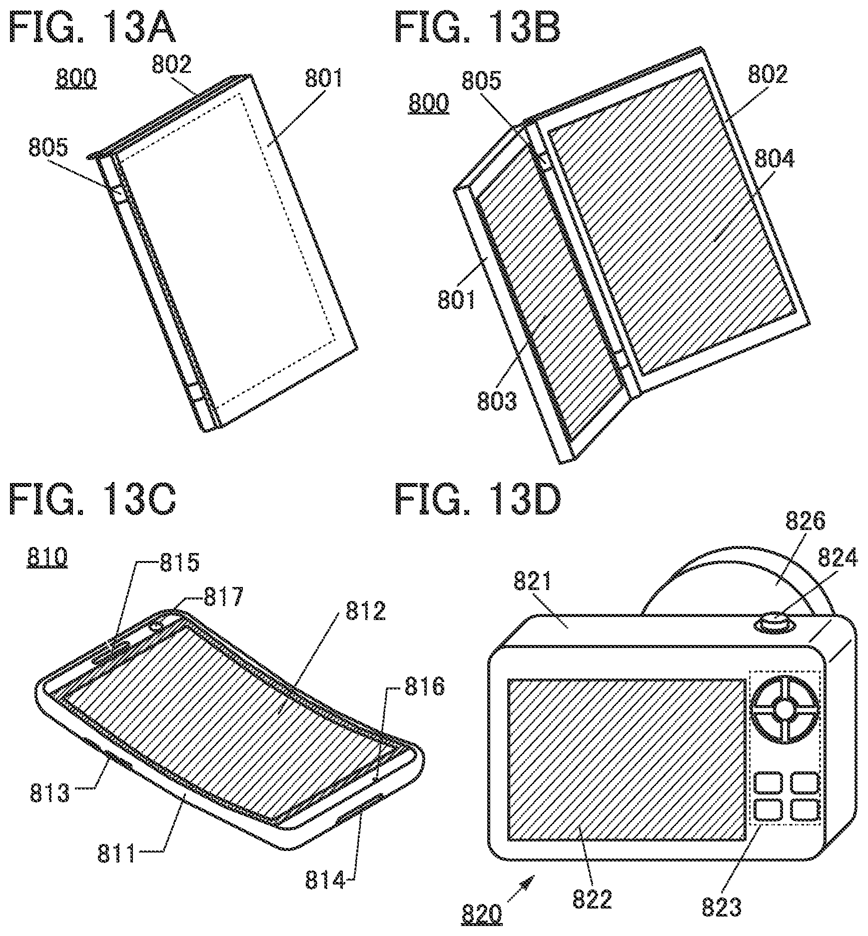 Patent US11774816 Figure 13 – Display device, display module, and electronic device