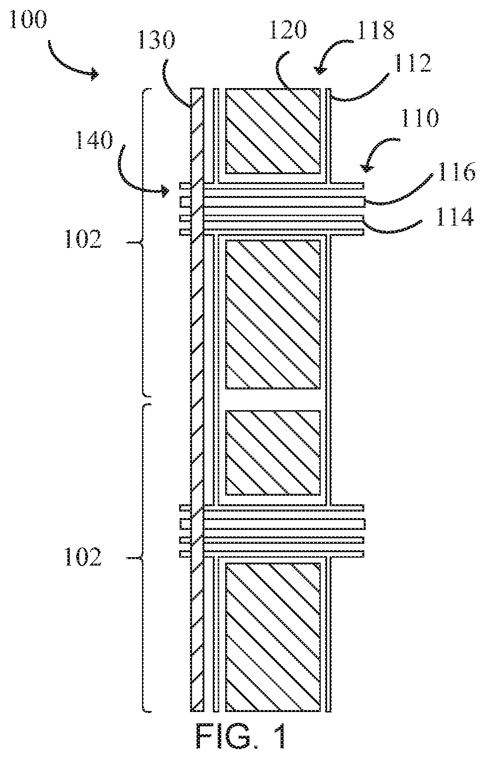 Patent US11774817 Figure 1 – Pixel structure and display device
