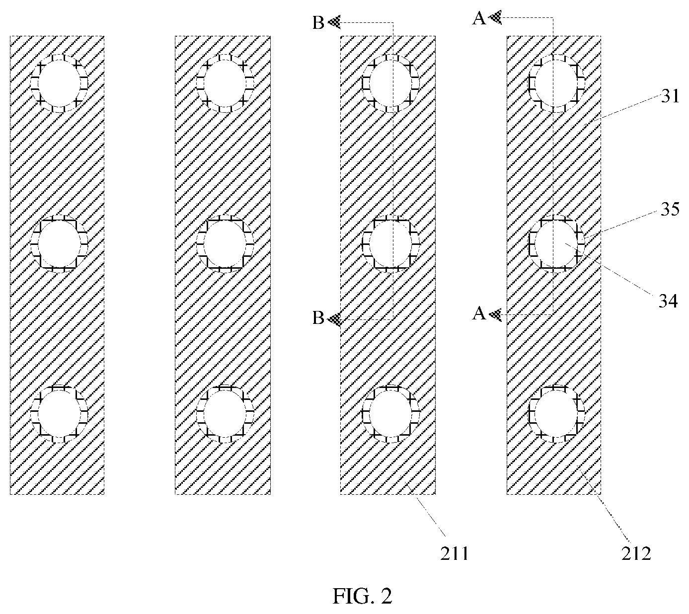 Patent US11774818 Figure 2 – Display panel and electronic apparatus