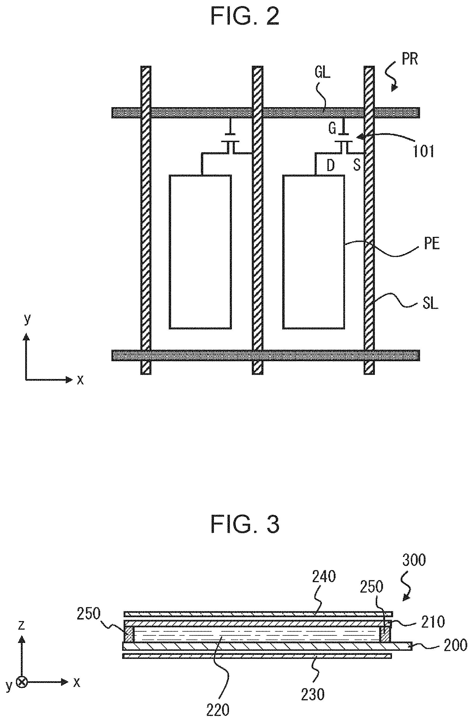 Patent US11774819 Figure 2 – Active matrix substrate and liquid crystal display device