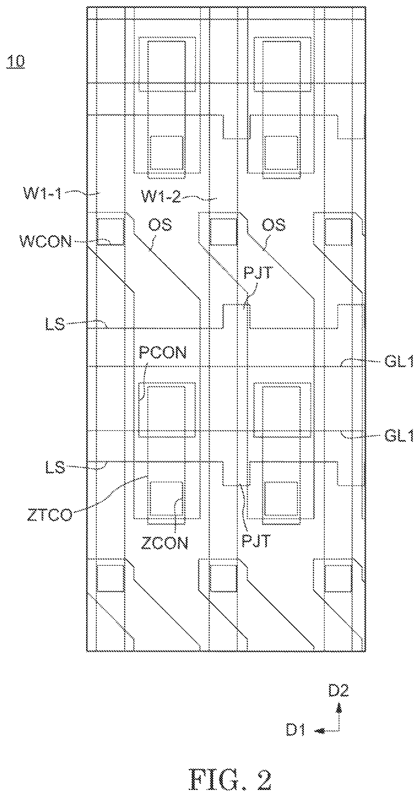 Patent US11774820 Figure 2 – Display device