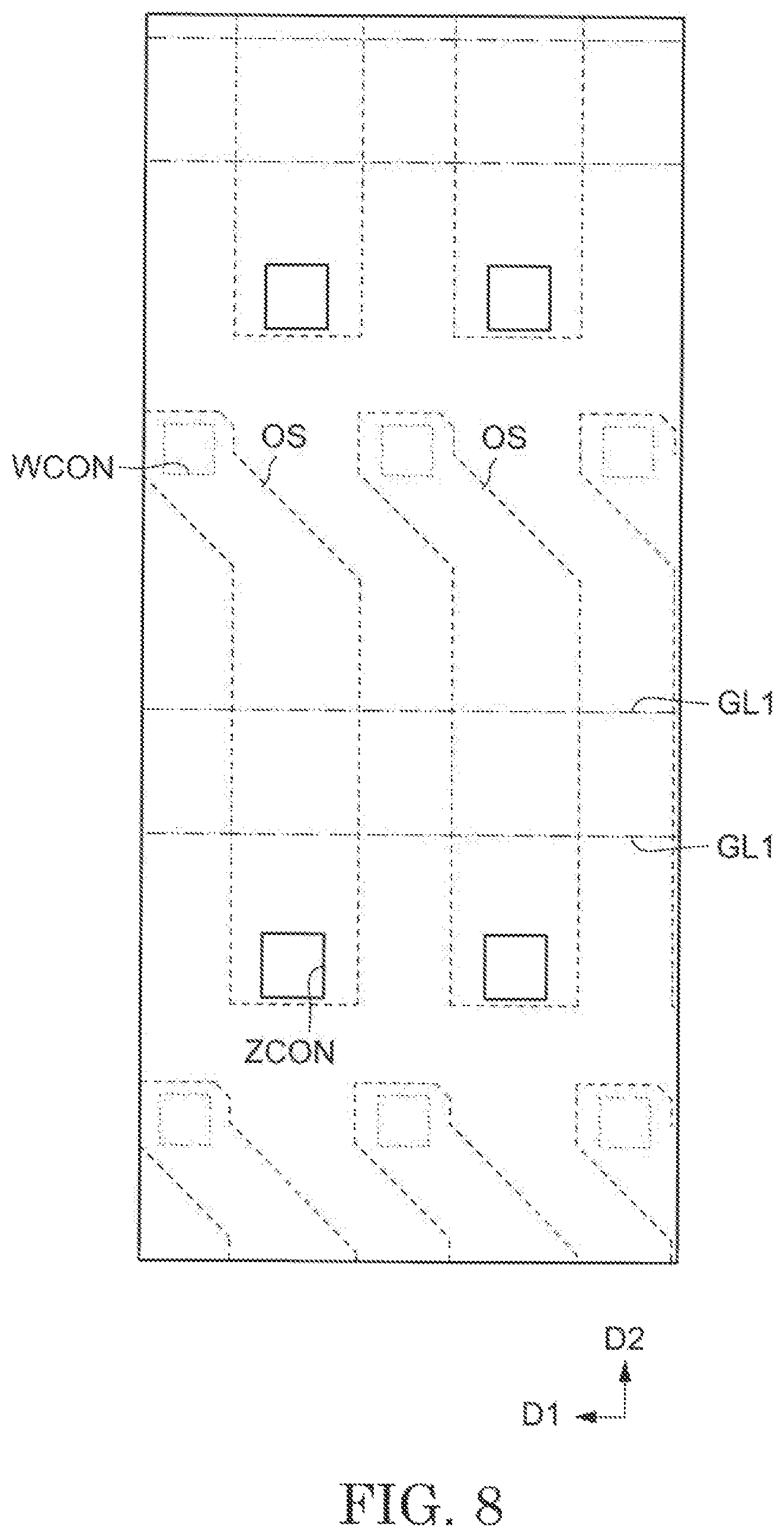 Patent US11774820 Figure 8 – Display device
