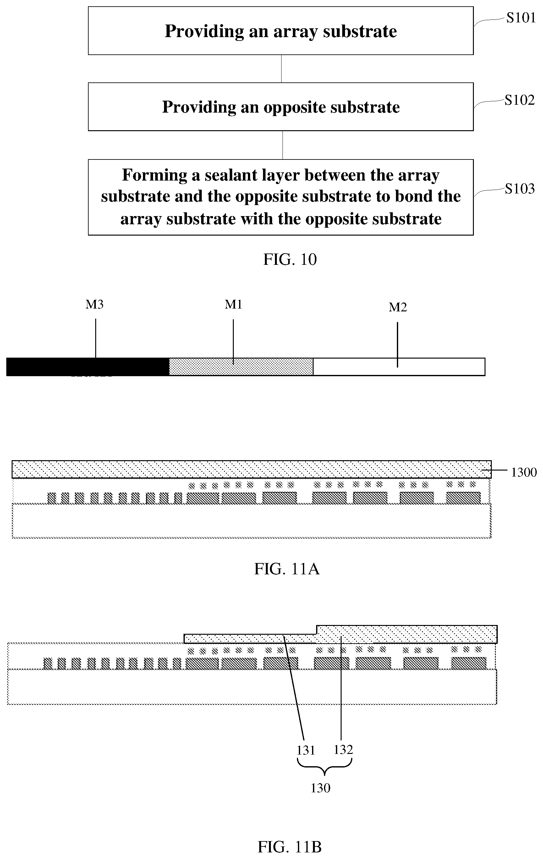 Patent US11774821 Figure 6 – Display panel and manufacturing method thereof