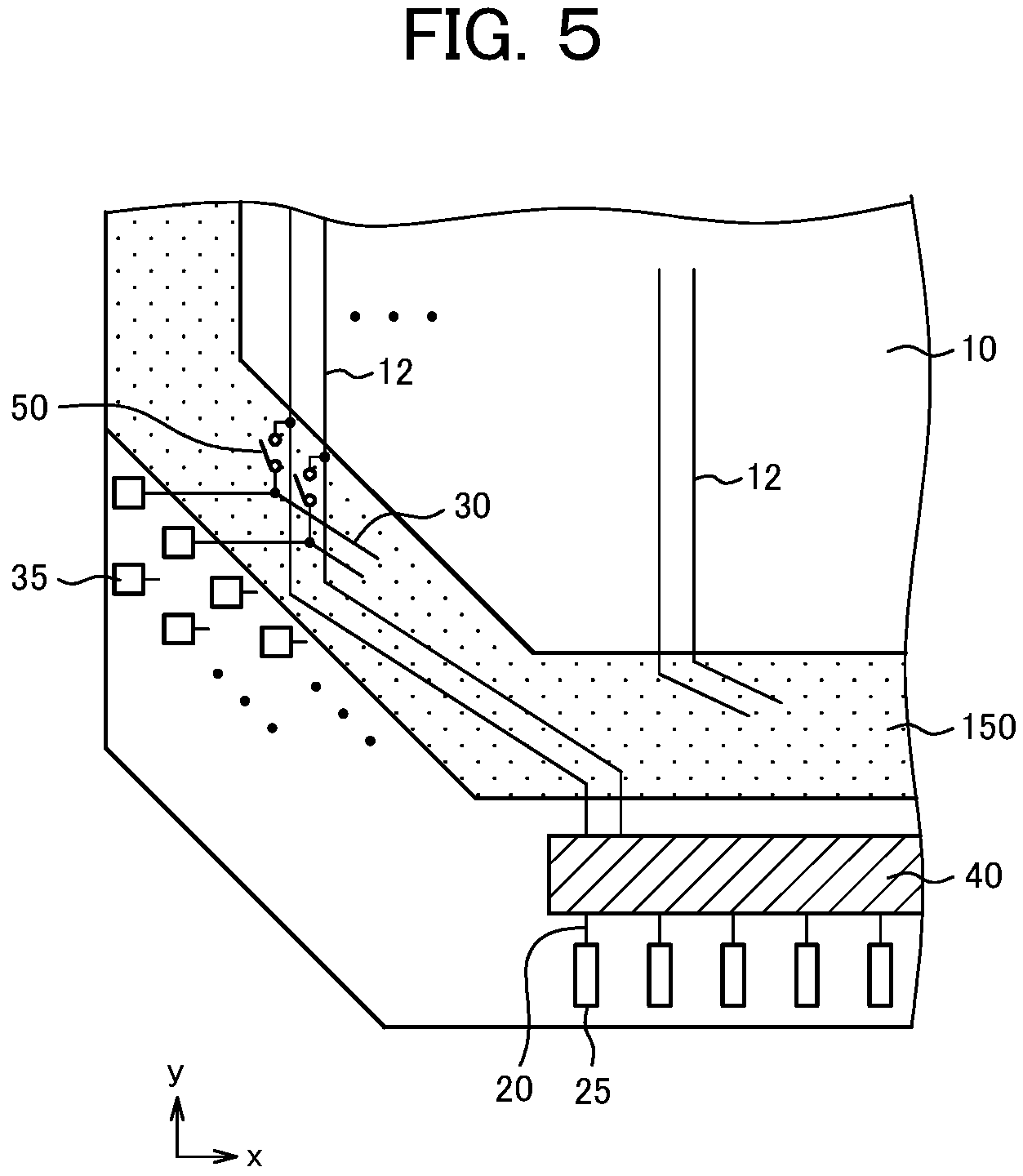 Patent US11774822 Figure 5 – Liquid crystal display device