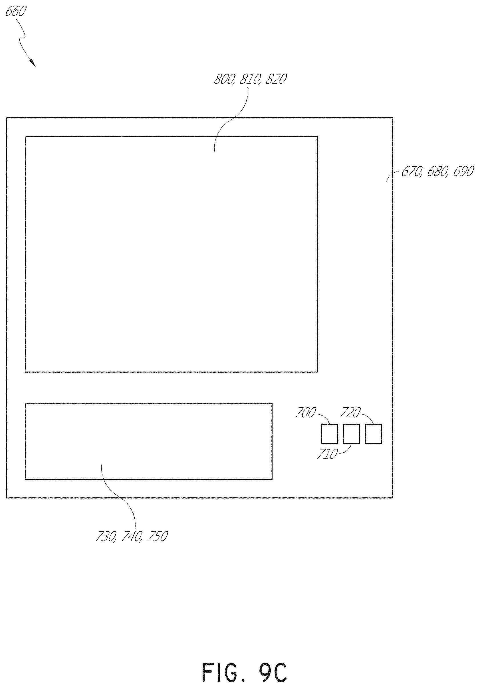 Patent US11774823 Figure 10 – Display system with variable power reflector