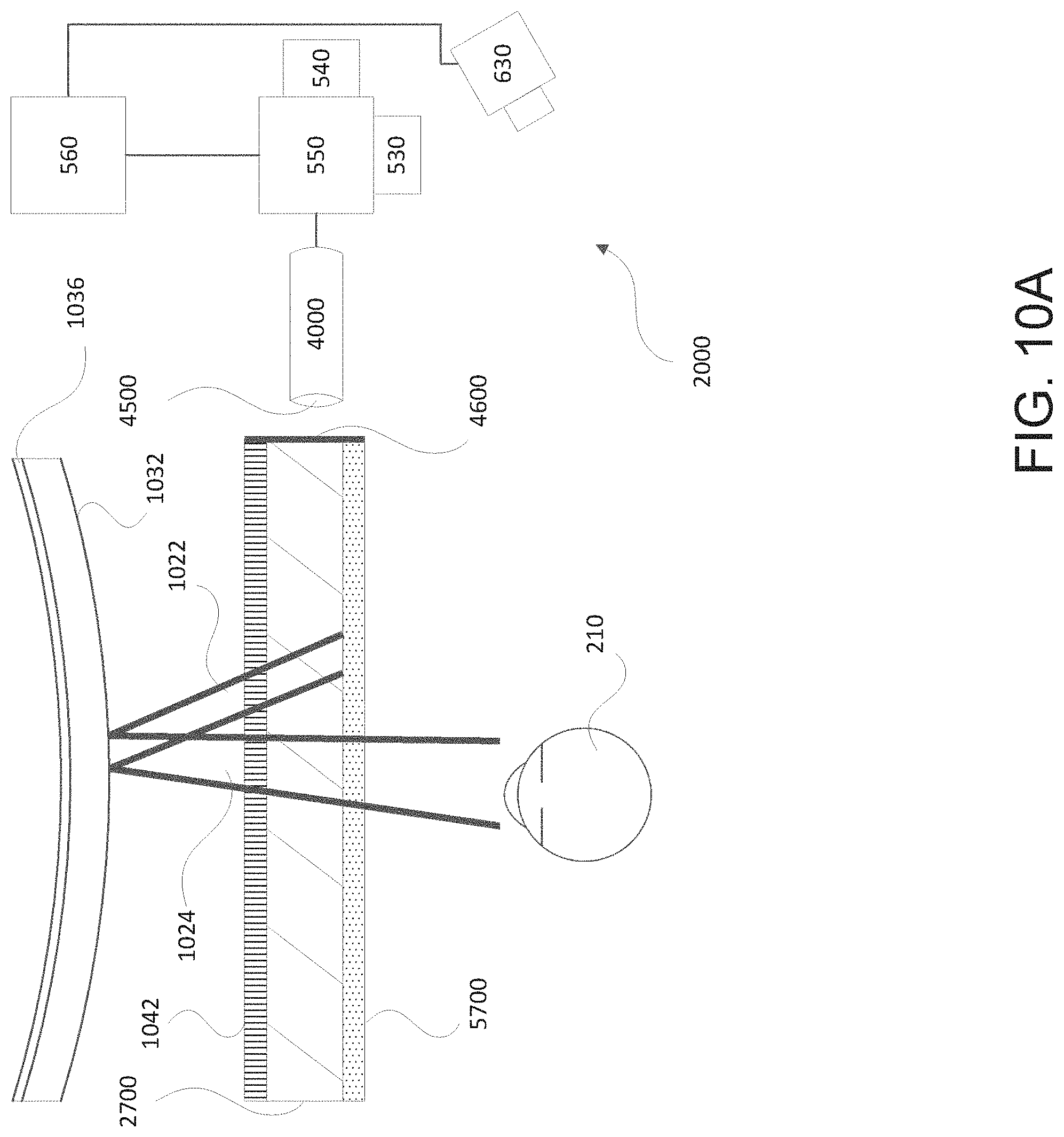 Patent US11774823 Figure 11 – Display system with variable power reflector
